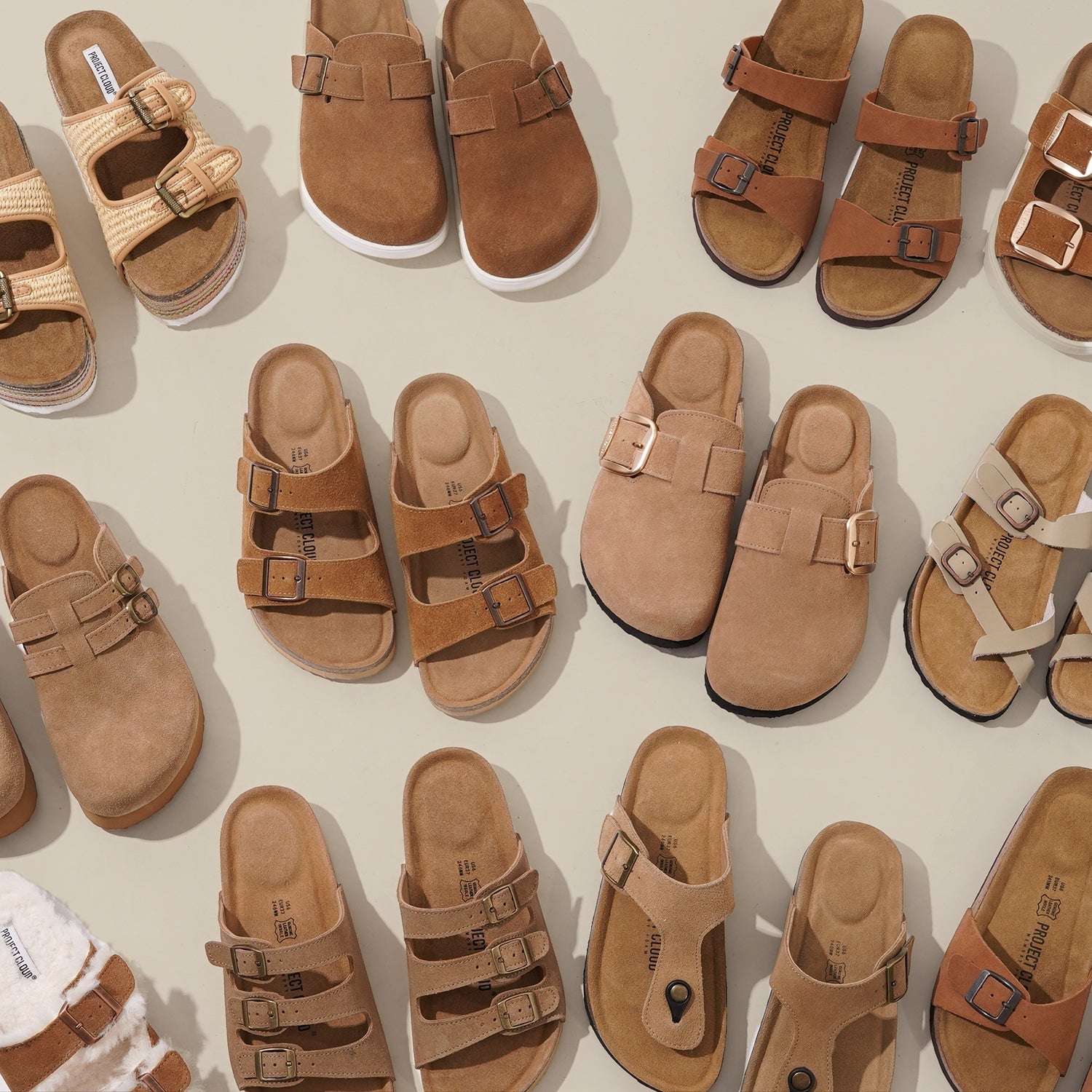 Footbed Sandals Project Cloud Shoes
