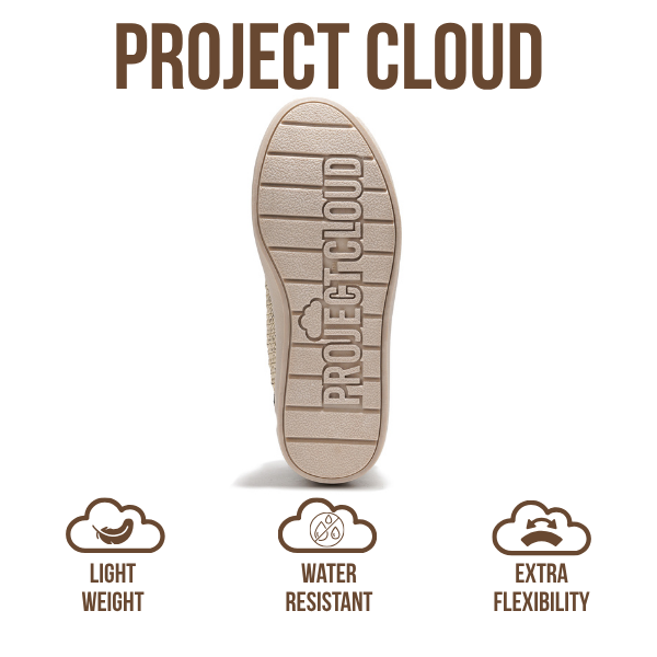 Project Cloud | "Bossy" Women Platform Sneakers | Lace-Up | ProjectPlush™ | Lightweight | Non-Slip