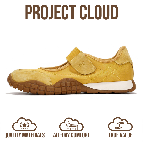 Project Cloud | "Donna" Women's Shoes | Memory Foam Insole | Lightweight | Non-Slip