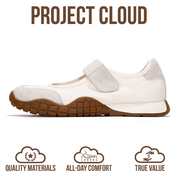 Project Cloud | "Donna" Women's Shoes | Memory Foam Insole | Lightweight | Non-Slip