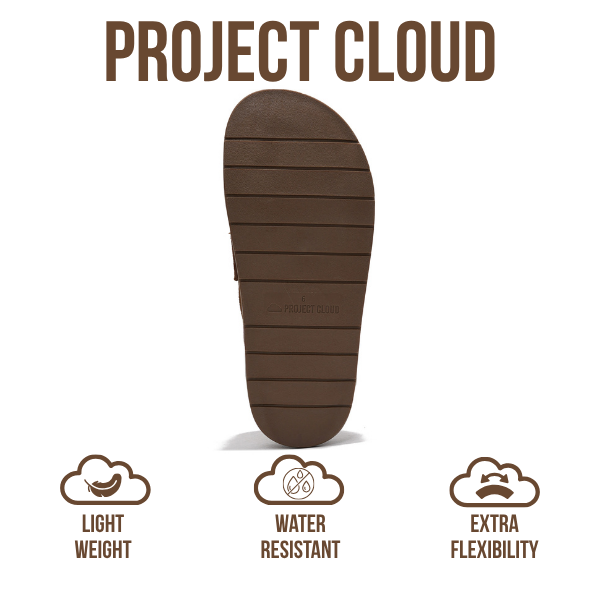 Project Cloud | "Foamy" Genuine Suede Womens Clogs | Memory Foam | Arch Support | Lightweight | Non-Slip