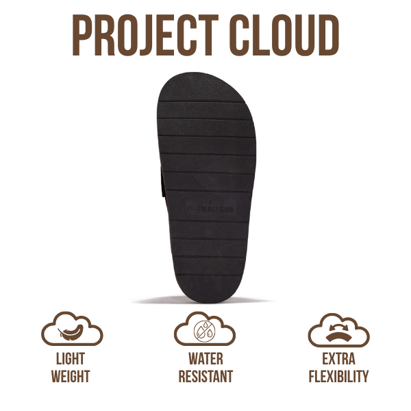Project Cloud | "Foamy" Genuine Suede Womens Clogs | Memory Foam | Arch Support | Lightweight | Non-Slip