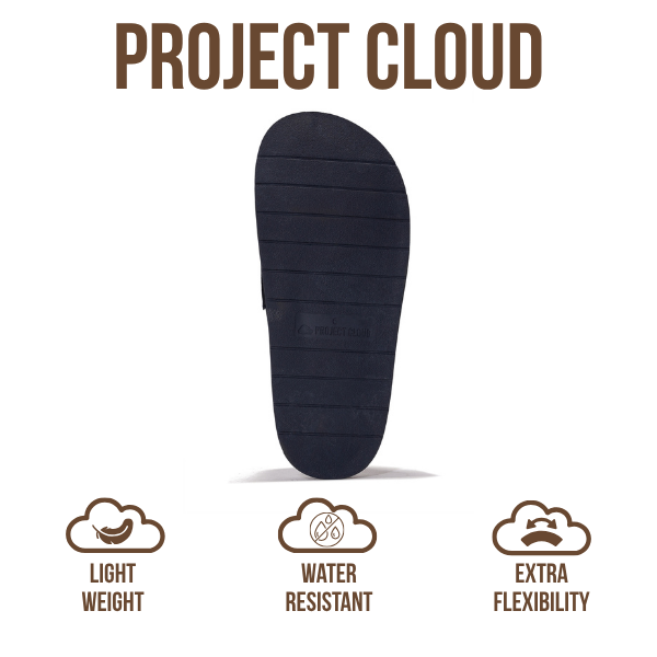 Project Cloud | "Foamy" Genuine Suede Womens Clogs | Memory Foam | Arch Support | Lightweight | Non-Slip