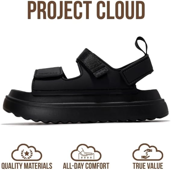Project Cloud | "Goldie" Womens Sandals | ProjectPlush™ | Waterproof | Lightweight | Non-Slip
