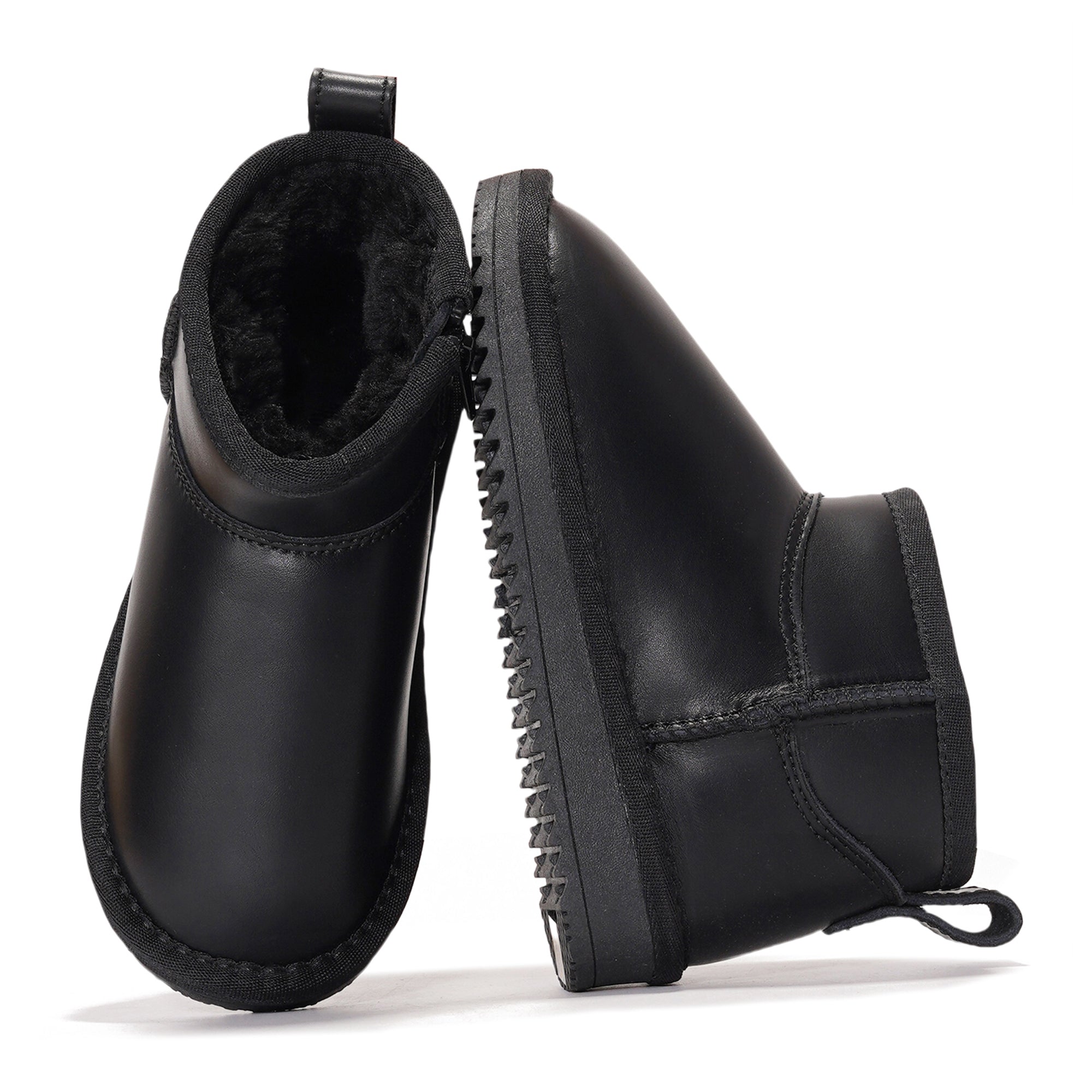 Project Cloud | "Julia" Ankle Boots for Girls | Genuine Leather | Memory Foam | Lightweight | Non-Slip