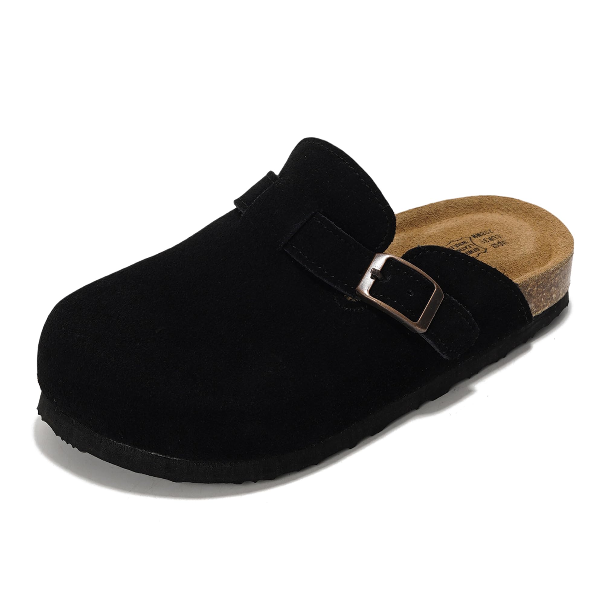Project Cloud | "Little Benton" Clogs for kids | Genuine Leather | Memory Foam | Lightweight | Non-Slip