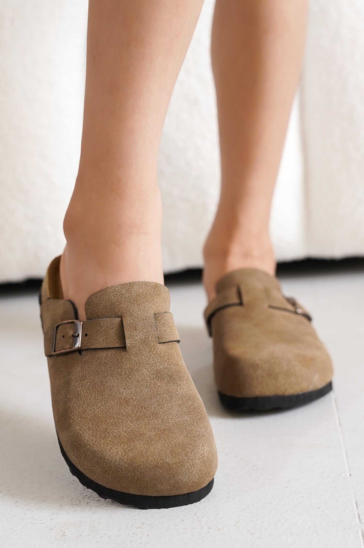 Project Cloud | "Little Benton" Clogs for kids | Genuine Leather | Memory Foam | Lightweight | Non-Slip