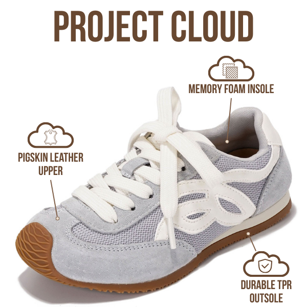 Project Cloud | "Little Lowy" Kids Sneakers | Memory Foam | Breathable | Lightweight | Non-Slip