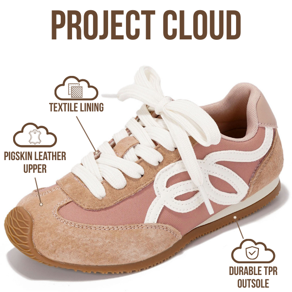 Project Cloud | "Little Lowy" Kids Sneakers | Memory Foam | Breathable | Lightweight | Non-Slip