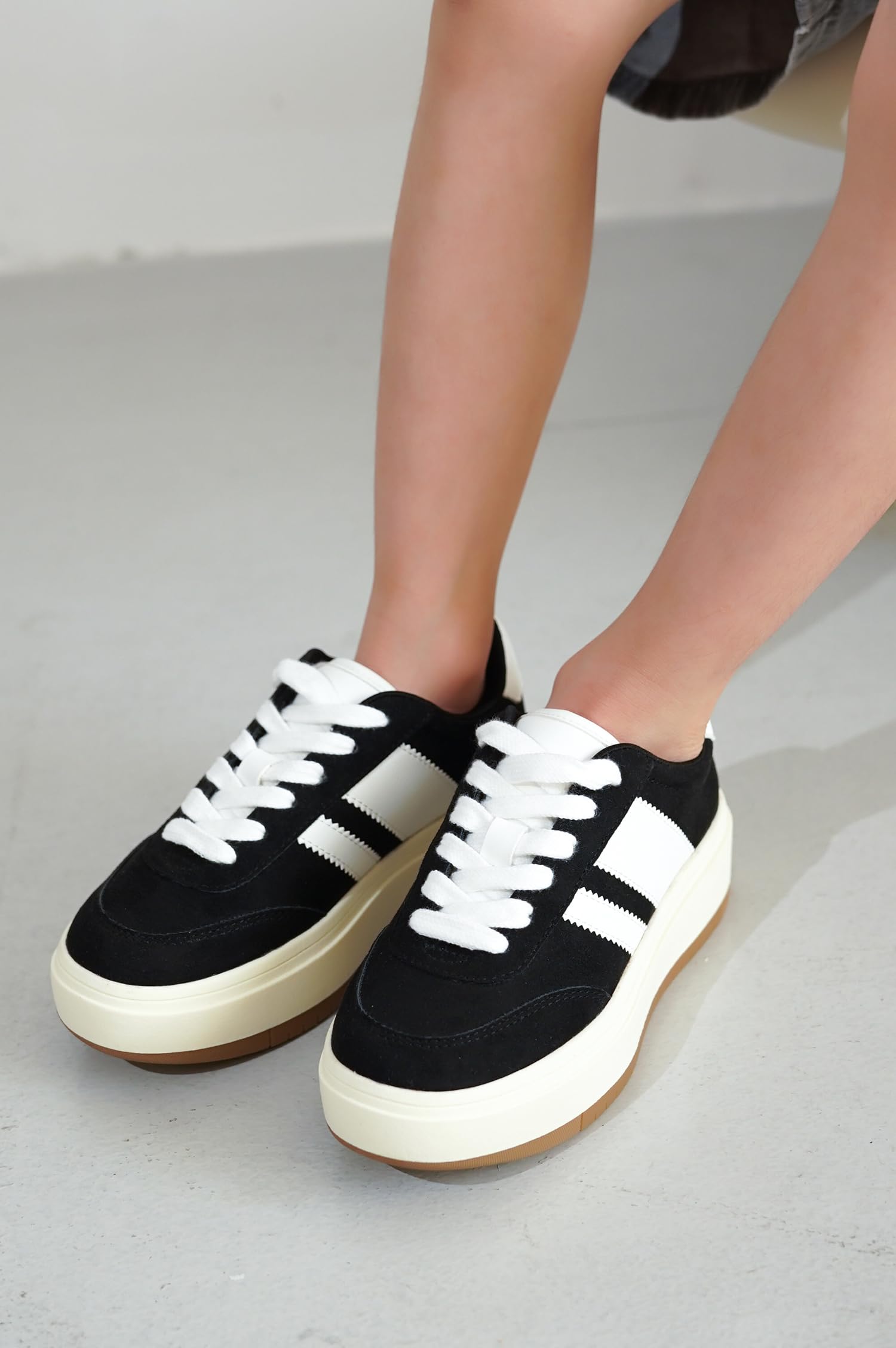 Project Cloud | "Little Nita" Platform Sneakers for Kids | Vegan Leather Upper | Memory Foam | Lightweight | Non-Slip