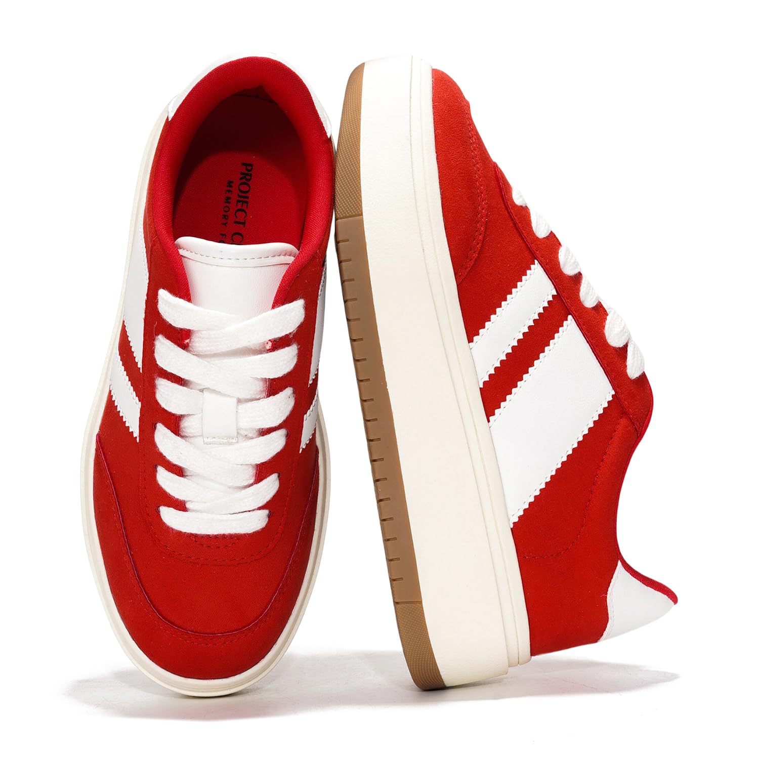 Project Cloud | "Little Nita" Platform Sneakers for Kids | Vegan Leather Upper | Memory Foam | Lightweight | Non-Slip