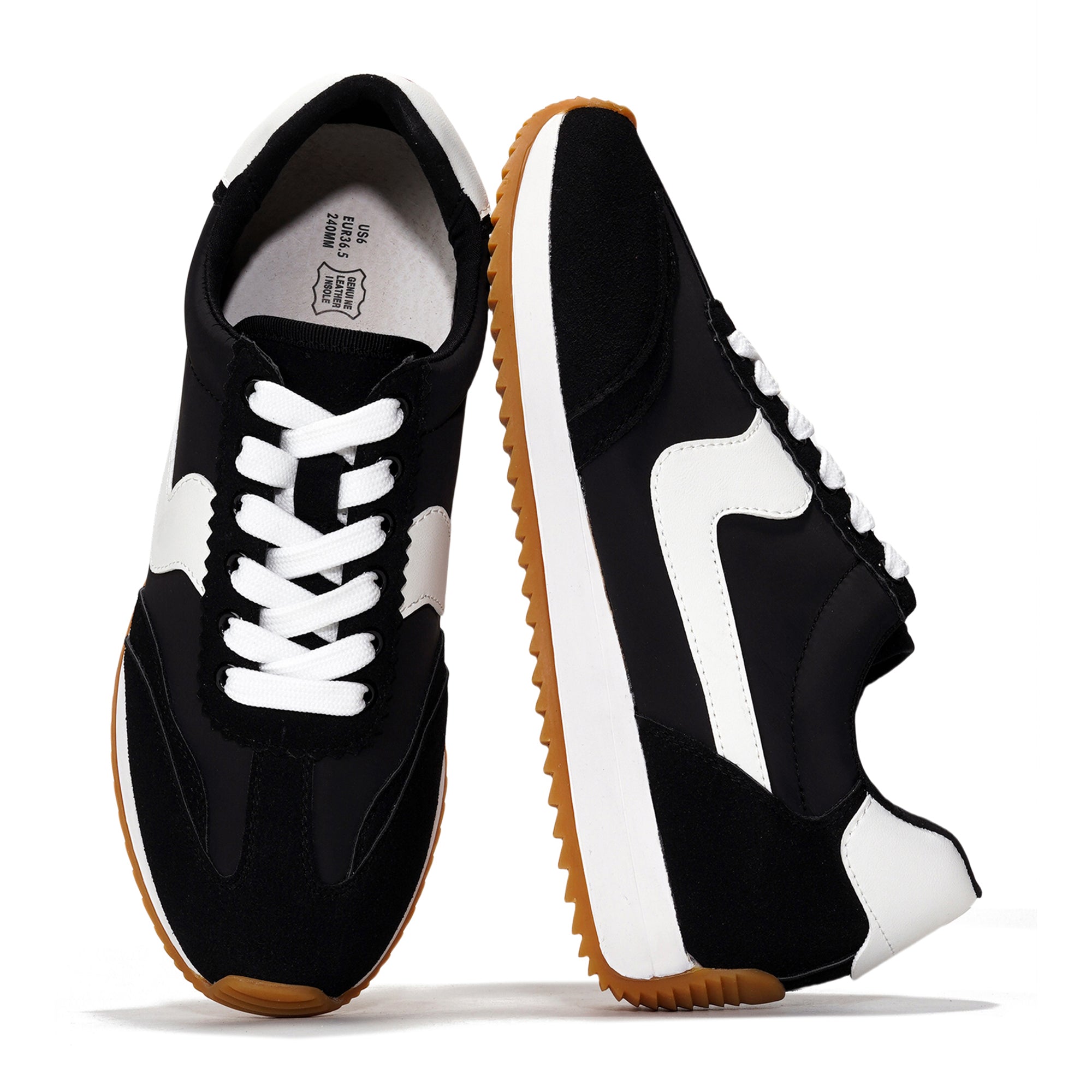 Project Cloud |"Madison" Fashion Sneakers for Women | ProjectPlush Memory Foam Technology | Anti-Slip