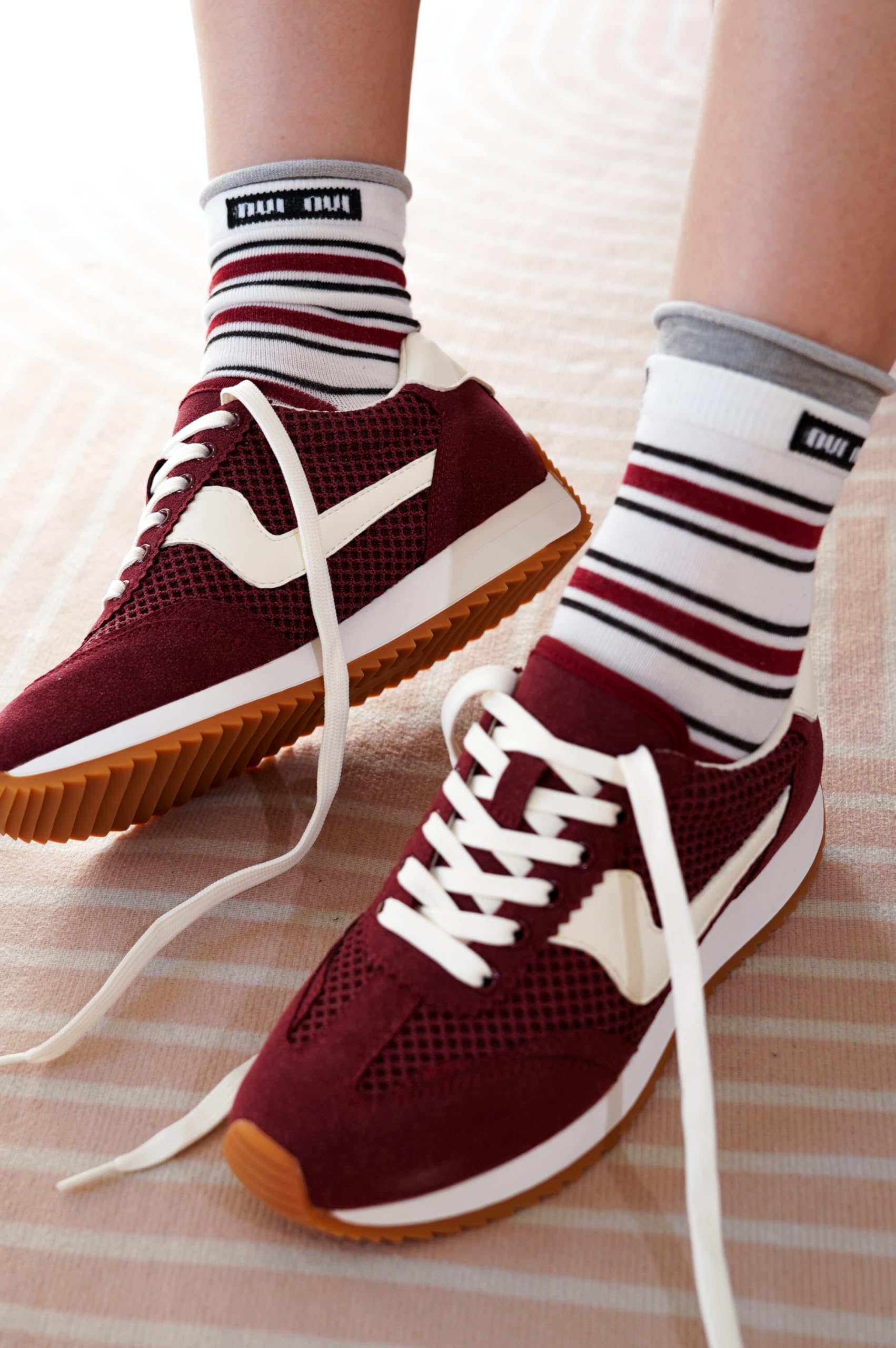 Project Cloud |"Madison" Fashion Sneakers for Women | ProjectPlush Memory Foam Technology | Anti-Slip