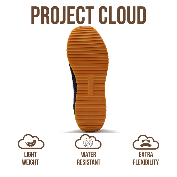 Project Cloud |"Madison" Fashion Sneakers for Women | ProjectPlush Memory Foam Technology | Anti-Slip