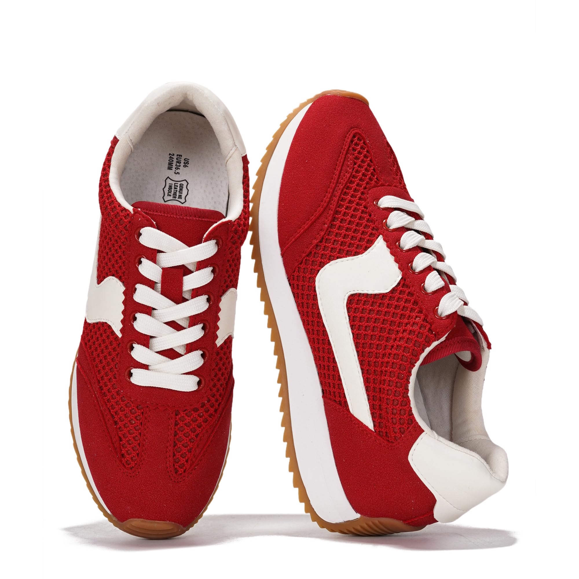 Project Cloud |"Madison" Fashion Sneakers for Women | ProjectPlush Memory Foam Technology | Anti-Slip