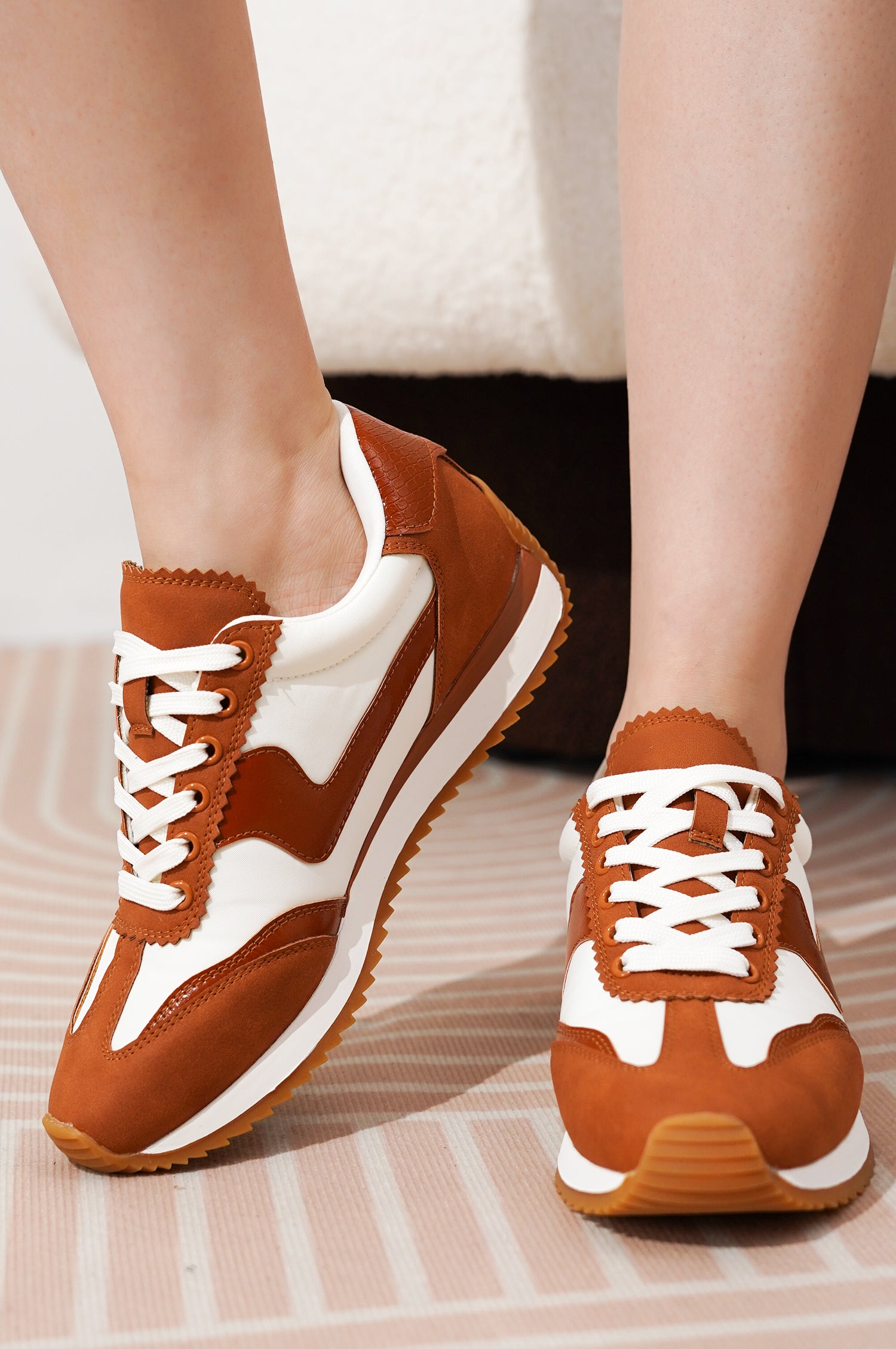 Project Cloud |"Madison" Fashion Sneakers for Women | ProjectPlush Memory Foam Technology | Anti-Slip