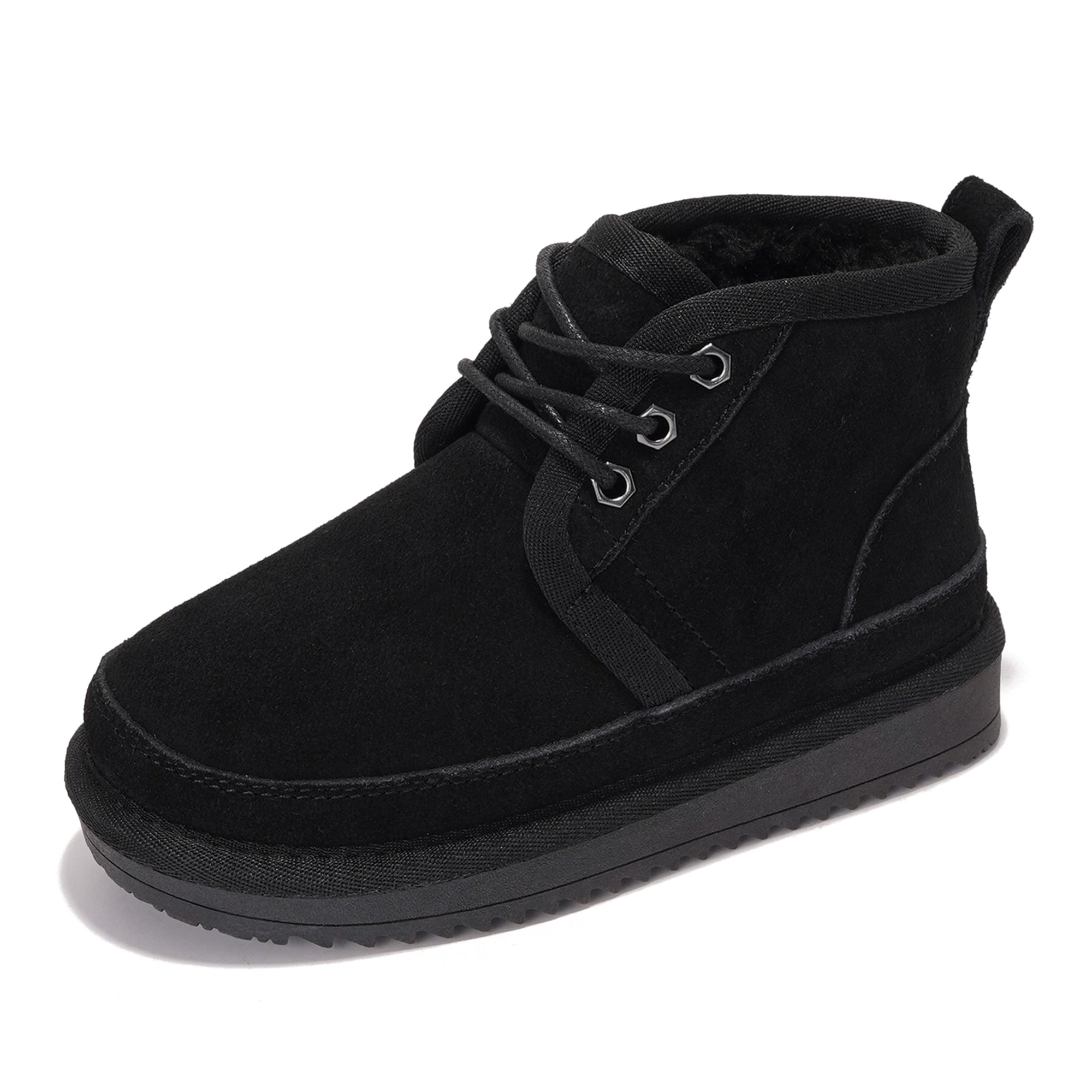 Project Cloud | "Nevada" Fur-Lined Ankle Boots for Kids | Lightweight | Water Resistant | Non-Slip