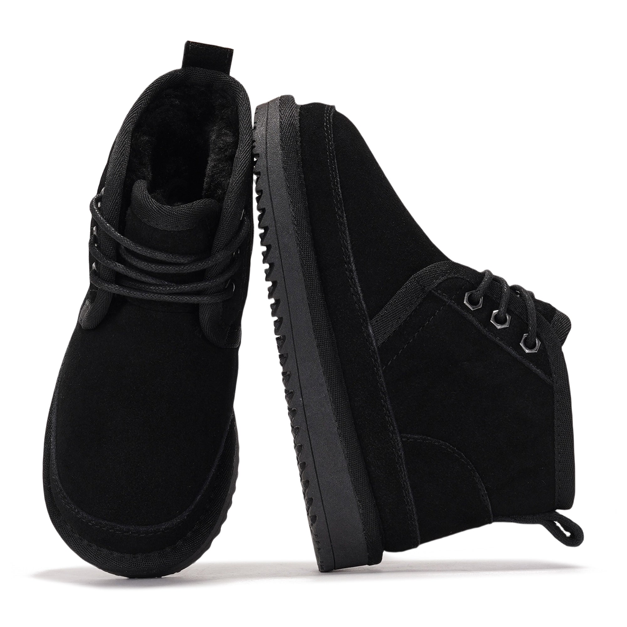 Project Cloud | "Nevada" Fur-Lined Ankle Boots for Kids | Lightweight | Water Resistant | Non-Slip
