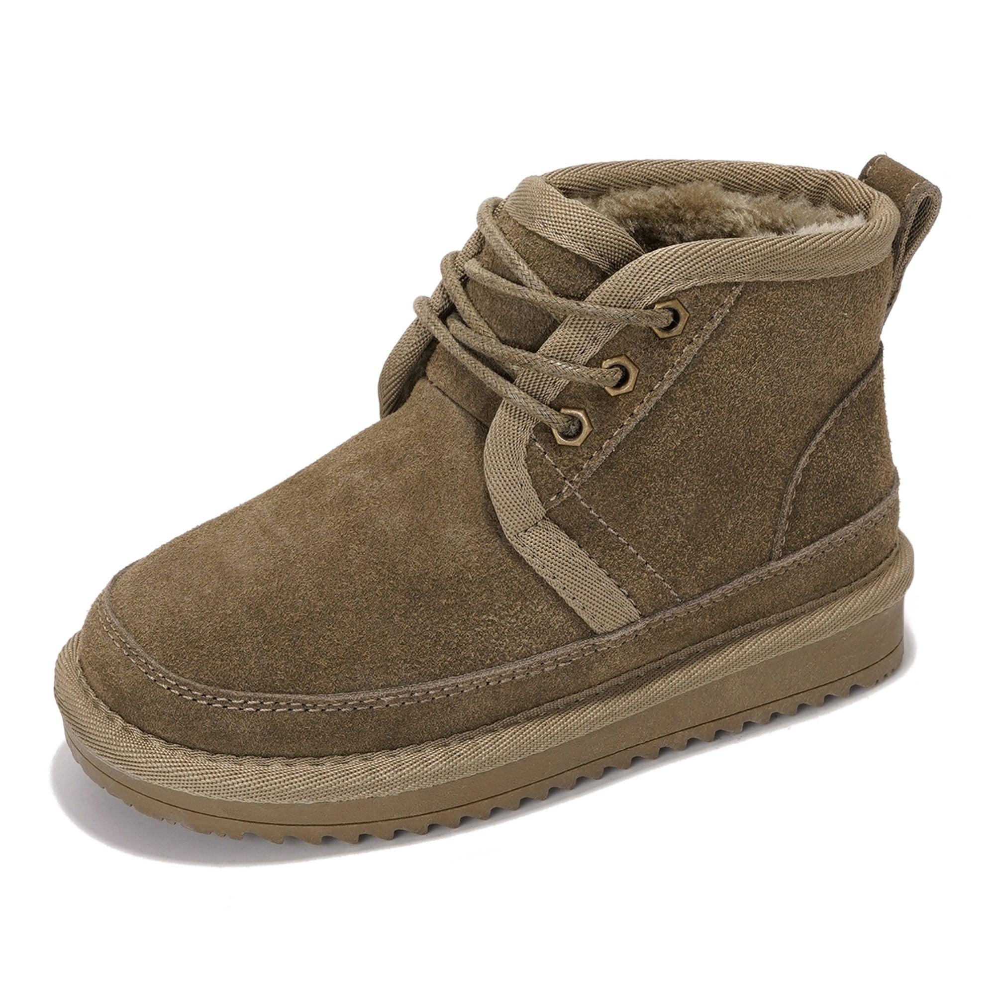 Project Cloud | "Nevada" Fur-Lined Ankle Boots for Kids | Lightweight | Water Resistant | Non-Slip