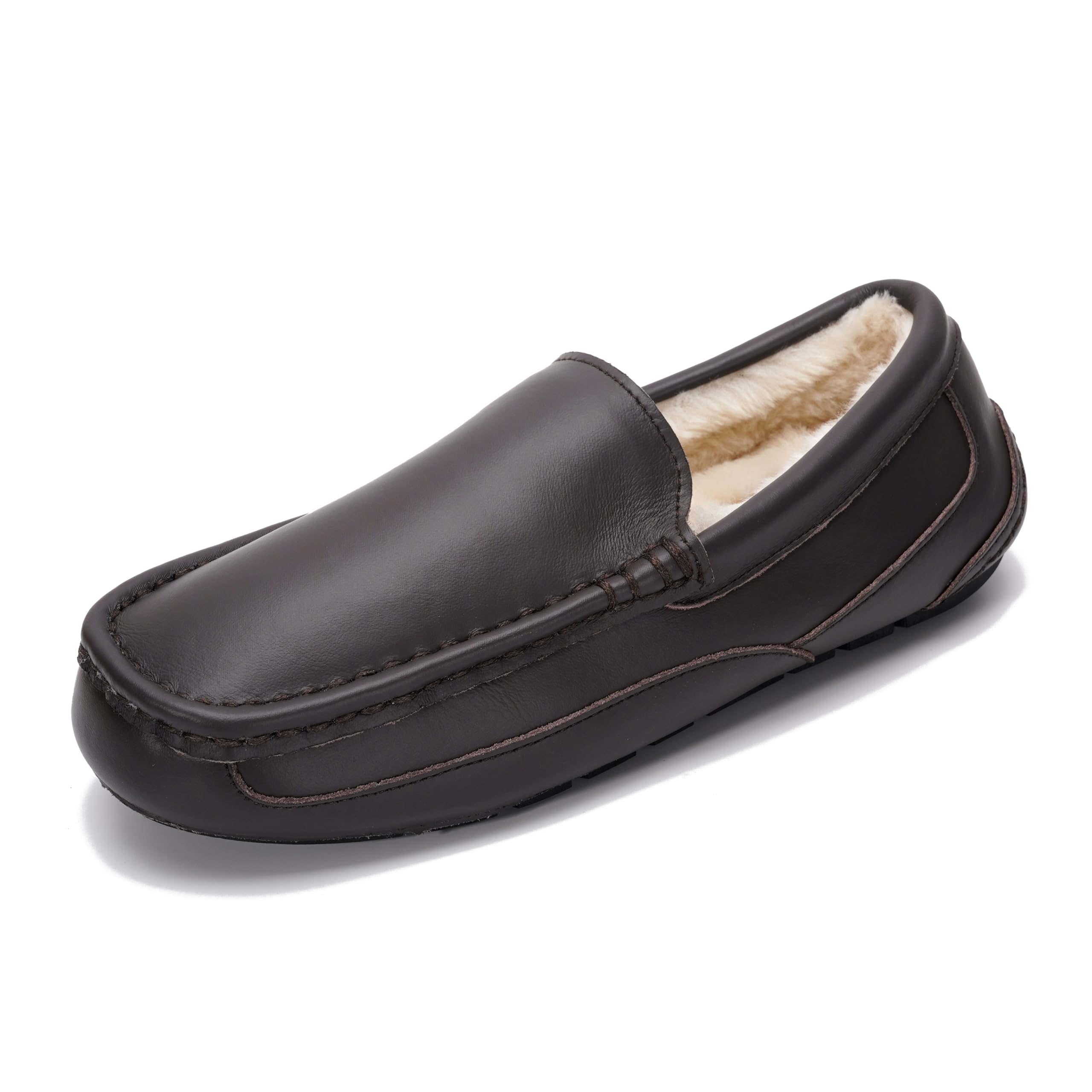 Project Cloud | "Oswin" Genuine Suede Mens Slippers - Loafers | Memory Foam | Lightweight | Non-Slip