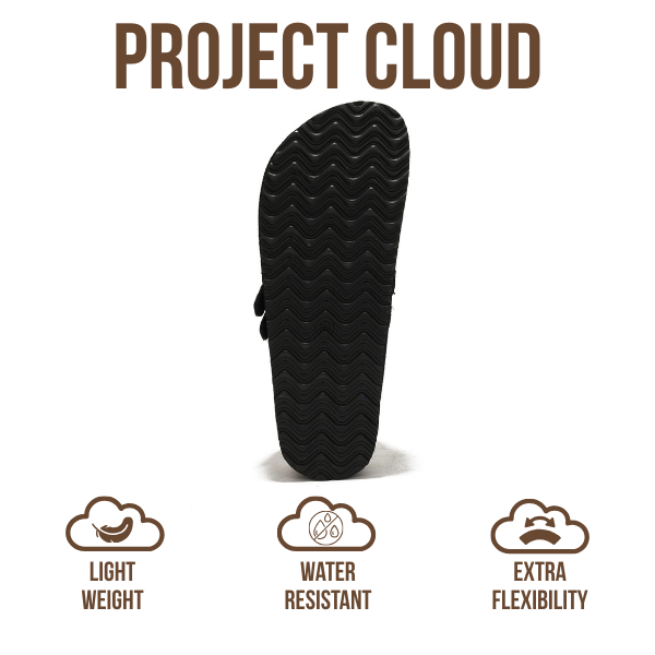 Project Cloud | "Stephi" Genuine Leather Clogs for Women | Memory Foam | Lightweight | Non-Slip