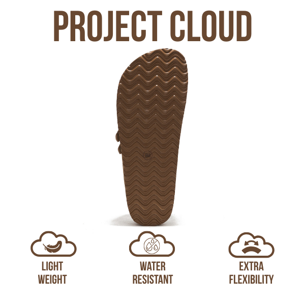 Project Cloud | "Stephi" Genuine Leather Clogs for Women | Memory Foam | Lightweight | Non-Slip