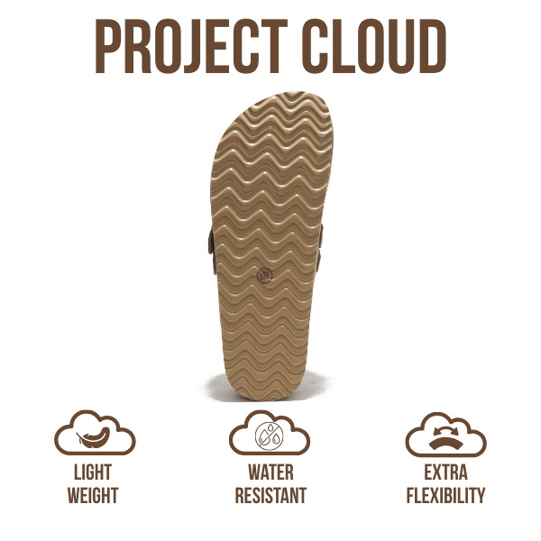 Project Cloud | "Stephi" Genuine Leather Clogs for Women | Memory Foam | Lightweight | Non-Slip