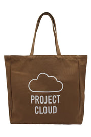 Project Cloud Tote Bag | Spacious Canvas Tote Bag | Lightweight | Durable | Reusable Everyday Carryall - Cloud Tote