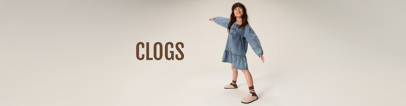 Kids Clogs Banner