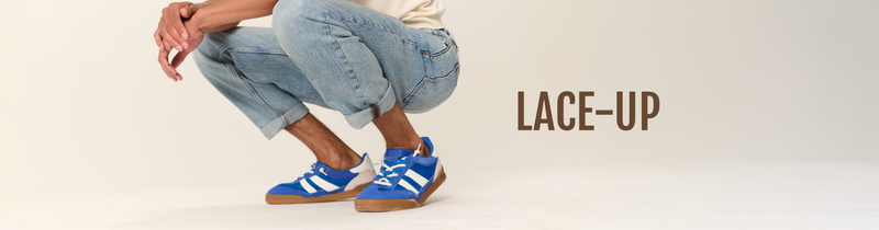 Sneakers Lace-Up Mobile Banner