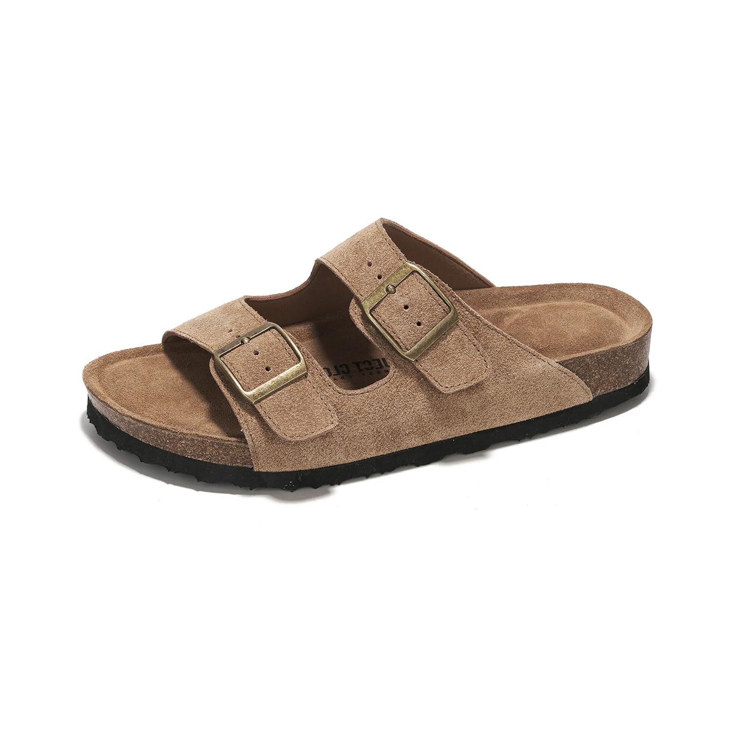 Project Cloud | "Venita" 100% Genuine Leather Sandal- ProjectPlush™ Memory Foam Technology