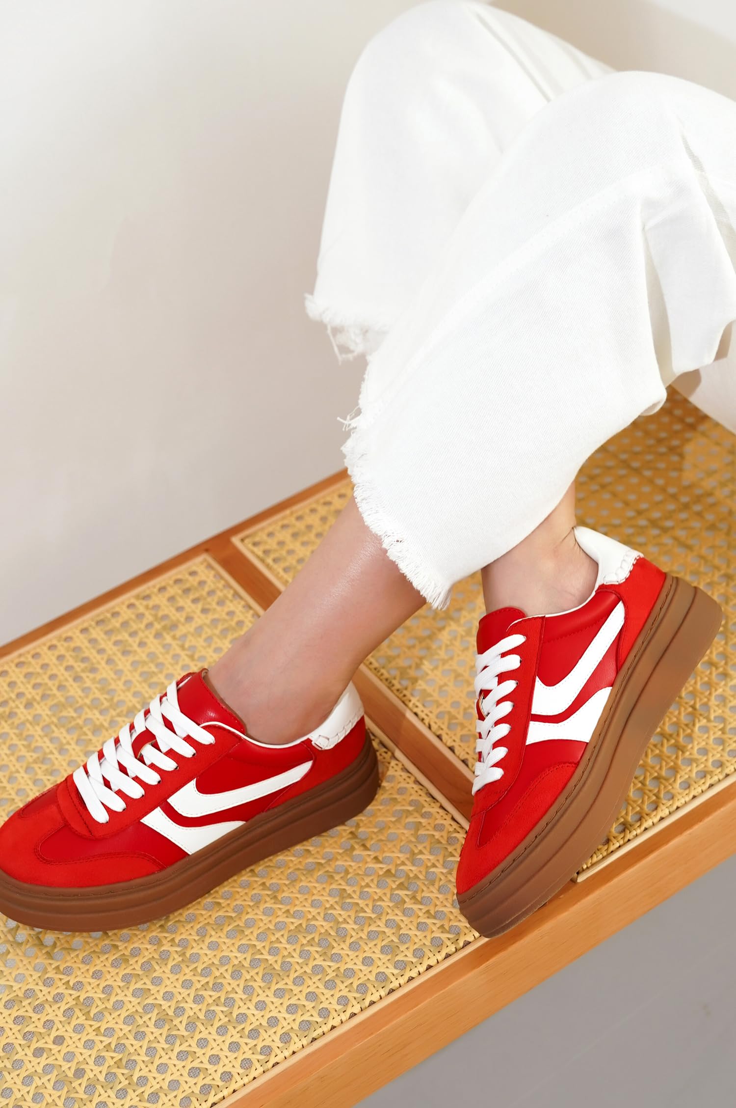 Project Cloud | "Dodge" Platform Sneakers For Women | Memory Foam Insole | Lightweight | Non-Slip