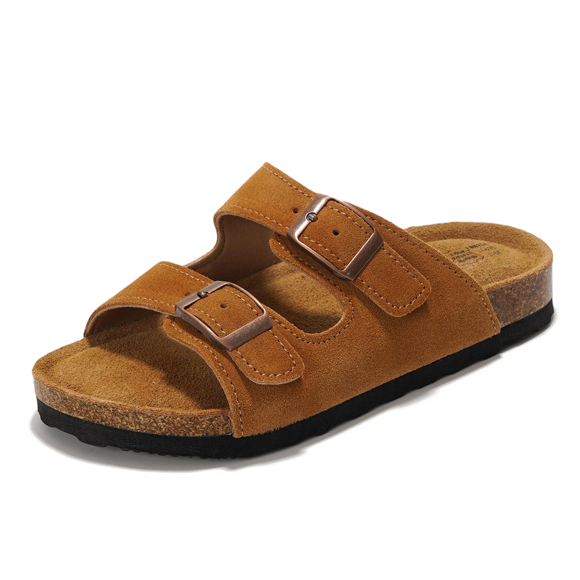Project Cloud | "Little Venita" Slides for Kids| Genuine Leather | Water Resistant | ProjectPlush | Anti-Slip | Lightweight