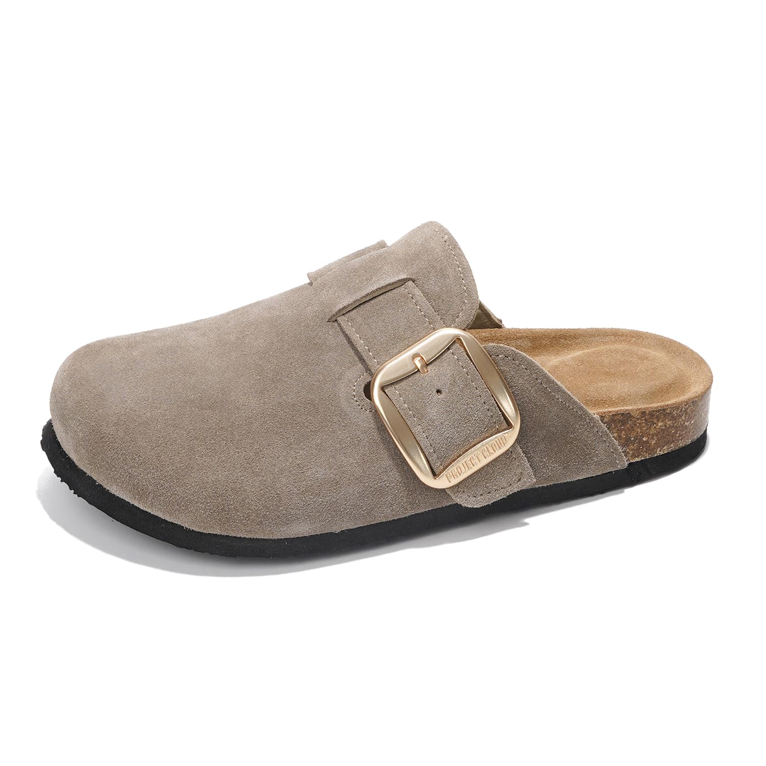 Project Cloud | "Manchester Wide" Women Clogs | Genuine Leather | ProjectPlush | Anti-Slip