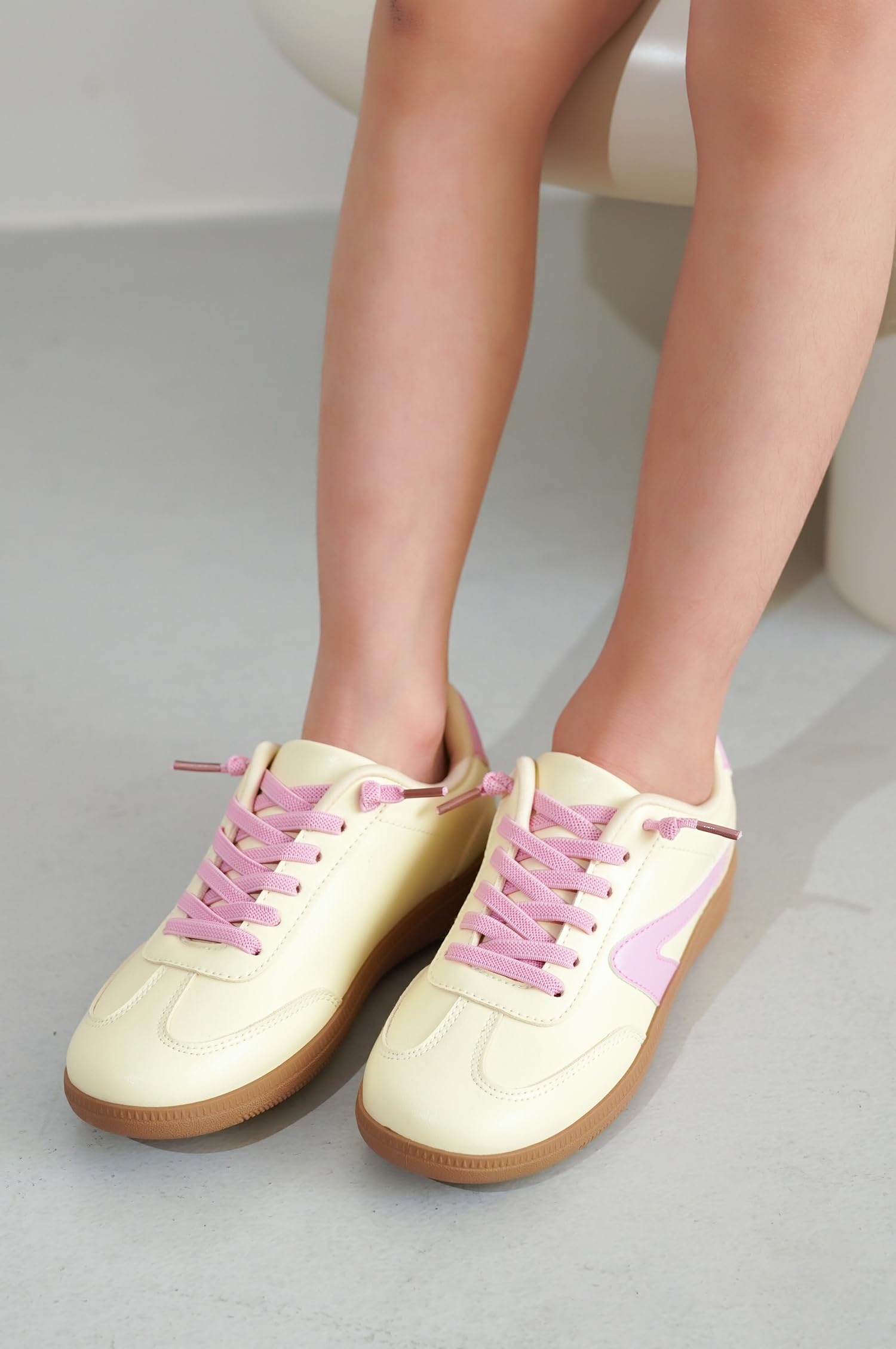 Project Cloud | "Little Irita" Kids Sneakers | Vegan Leather Upper | Memory Foam | Lightweight | Non-Slip