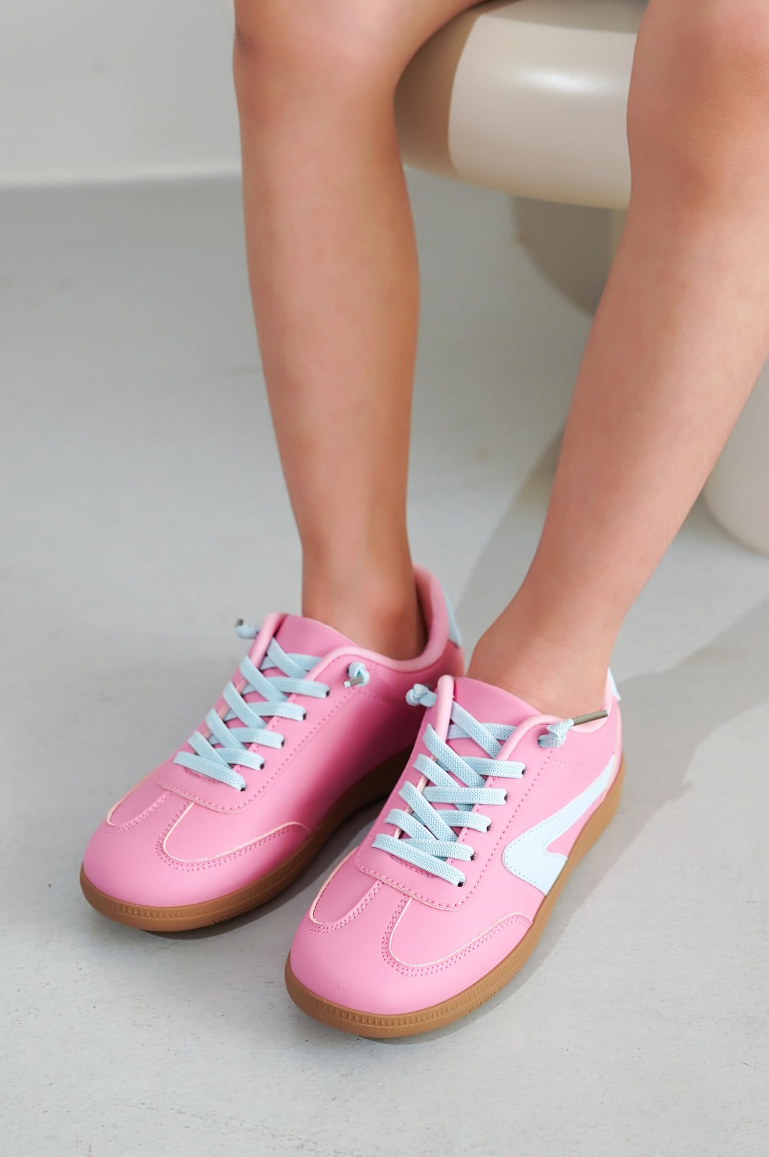 Project Cloud | "Little Irita" Kids Sneakers | Vegan Leather Upper | Memory Foam | Lightweight | Non-Slip