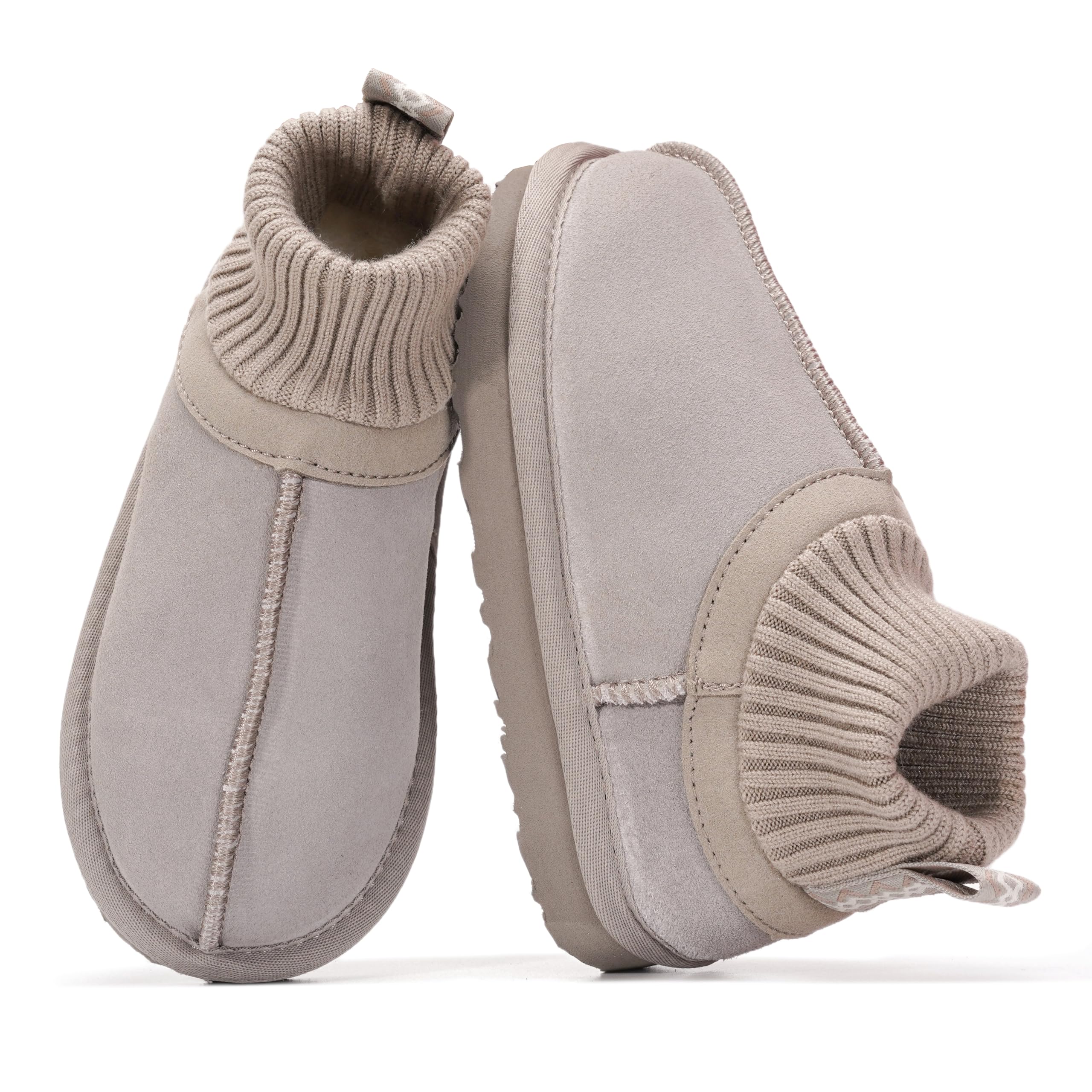 Project Cloud Kids Boots | 100% Genuine Leather | Water Resistant | Memory Foam | Non-Slip - DreamOn