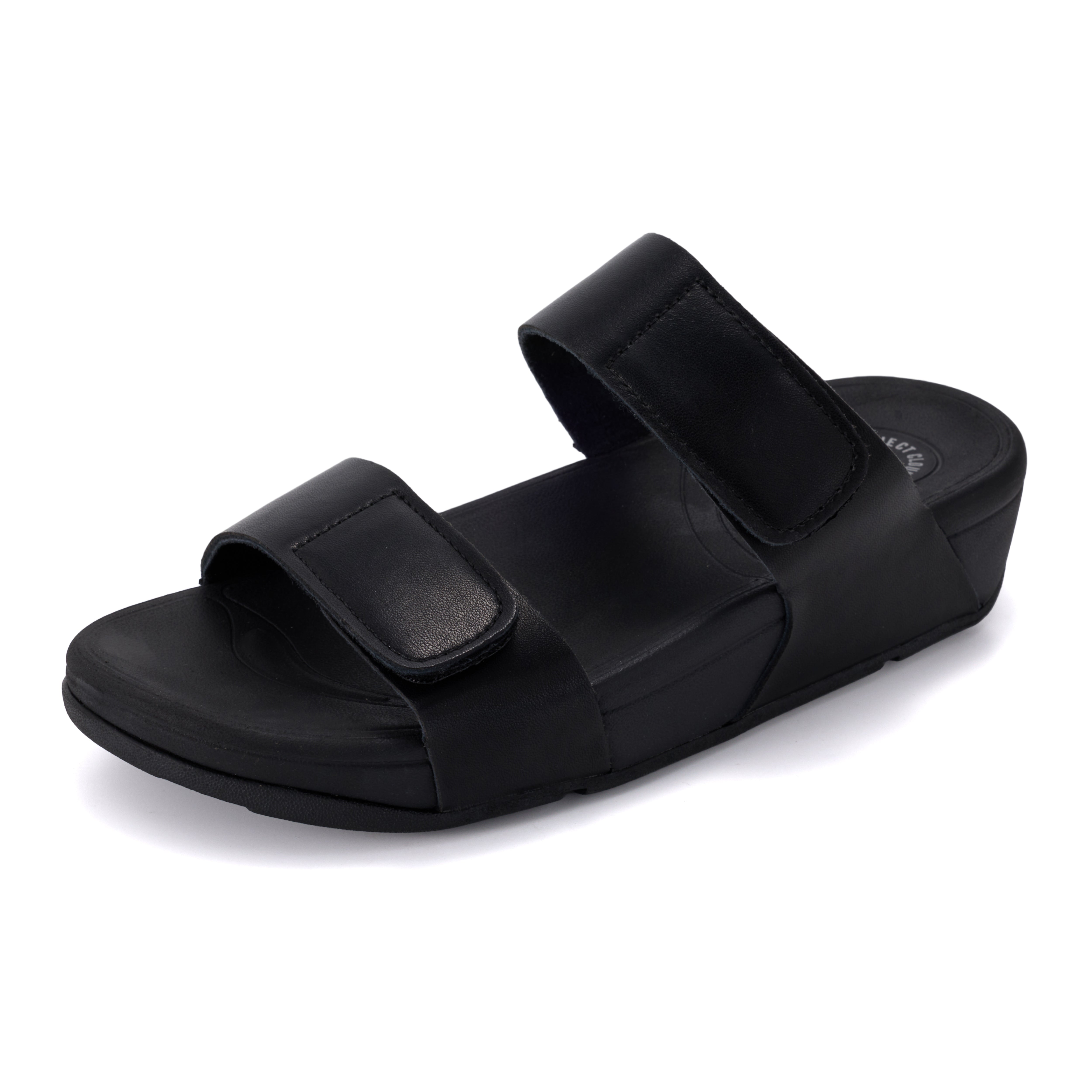 Project Cloud Women's | Genuine Leather Platform Sandals | Adjustable Double Strap | Lightweight | Non-Slip - Adee - Project Cloud - Sandals -Shop Project Cloud premium footwear Now!