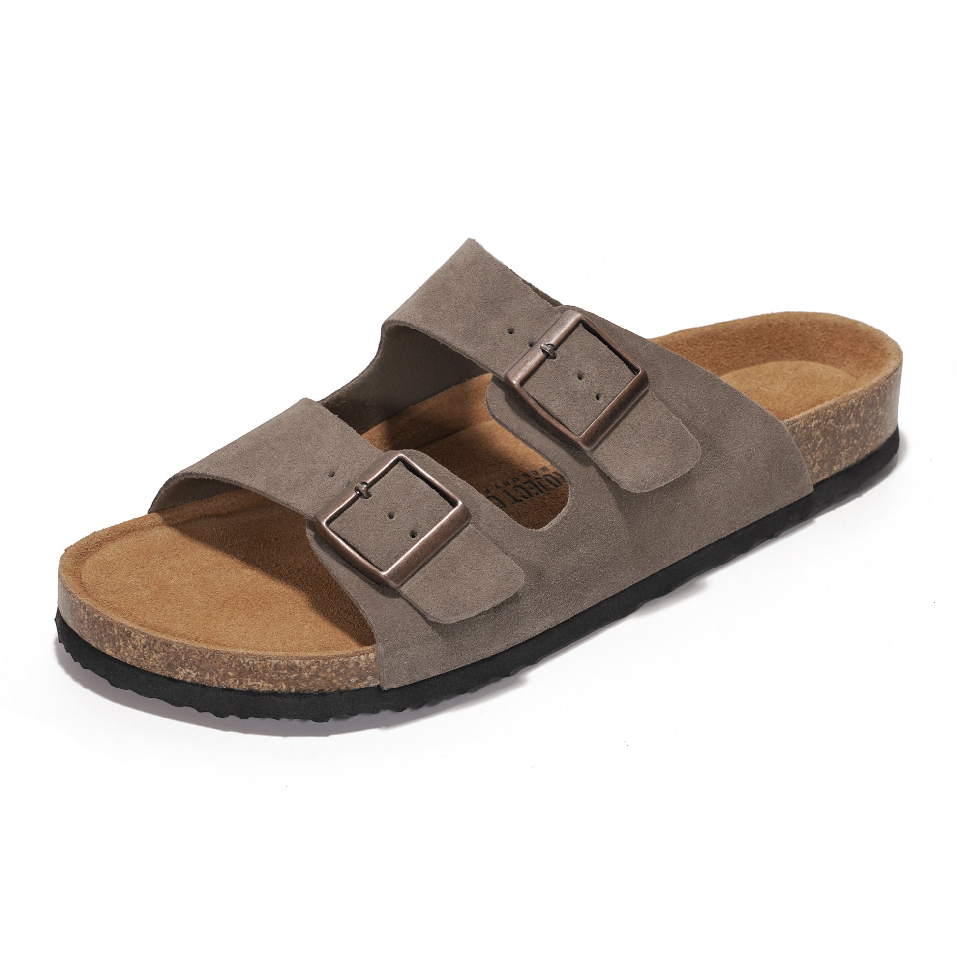Project Cloud Men's | 100% Genuine Leather Sandals | Memory Foam | Lightweight | Non-Slip - Heritage - Project Cloud - Sandals -Shop Project Cloud premium footwear Now!