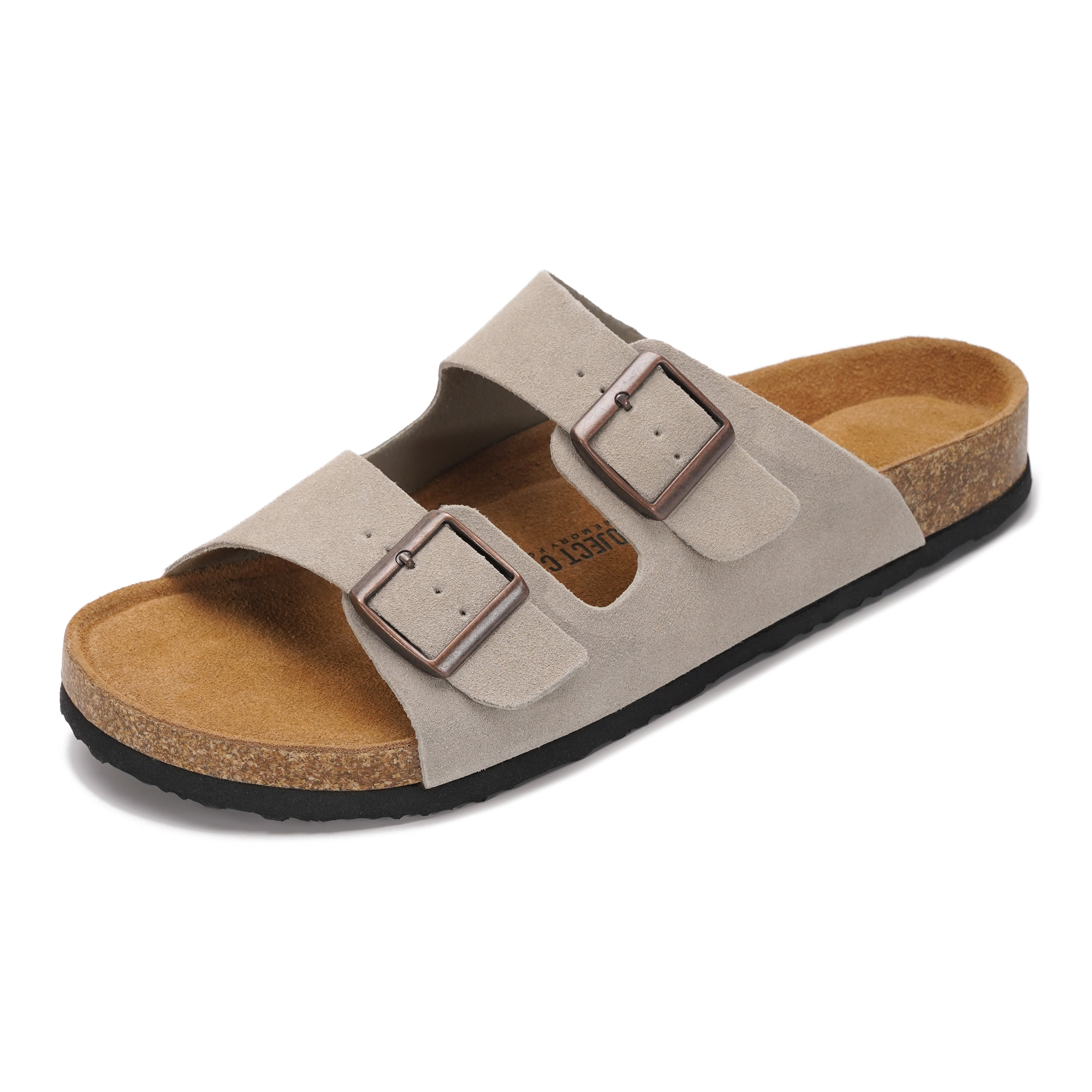 Project Cloud Men's | 100% Genuine Leather Sandals | Memory Foam | Lightweight | Non-Slip - Heritage - Project Cloud - Sandals -Shop Project Cloud premium footwear Now!