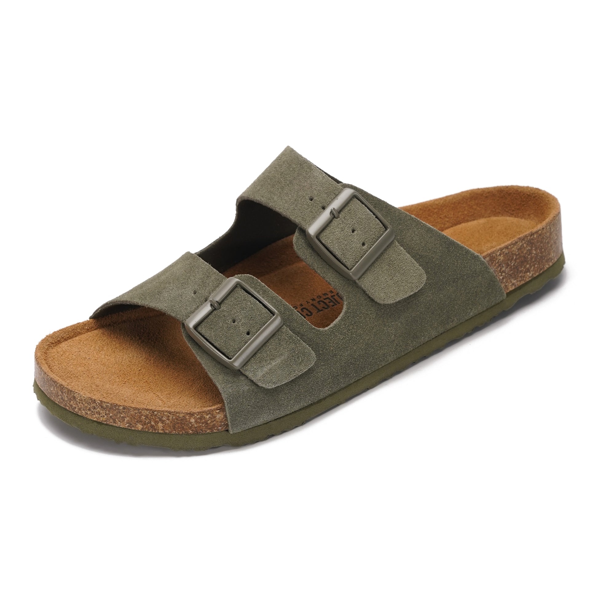 Project Cloud Men's | 100% Genuine Leather Sandals | Memory Foam | Lightweight | Non-Slip - Heritage - Project Cloud - Sandals -Shop Project Cloud premium footwear Now!