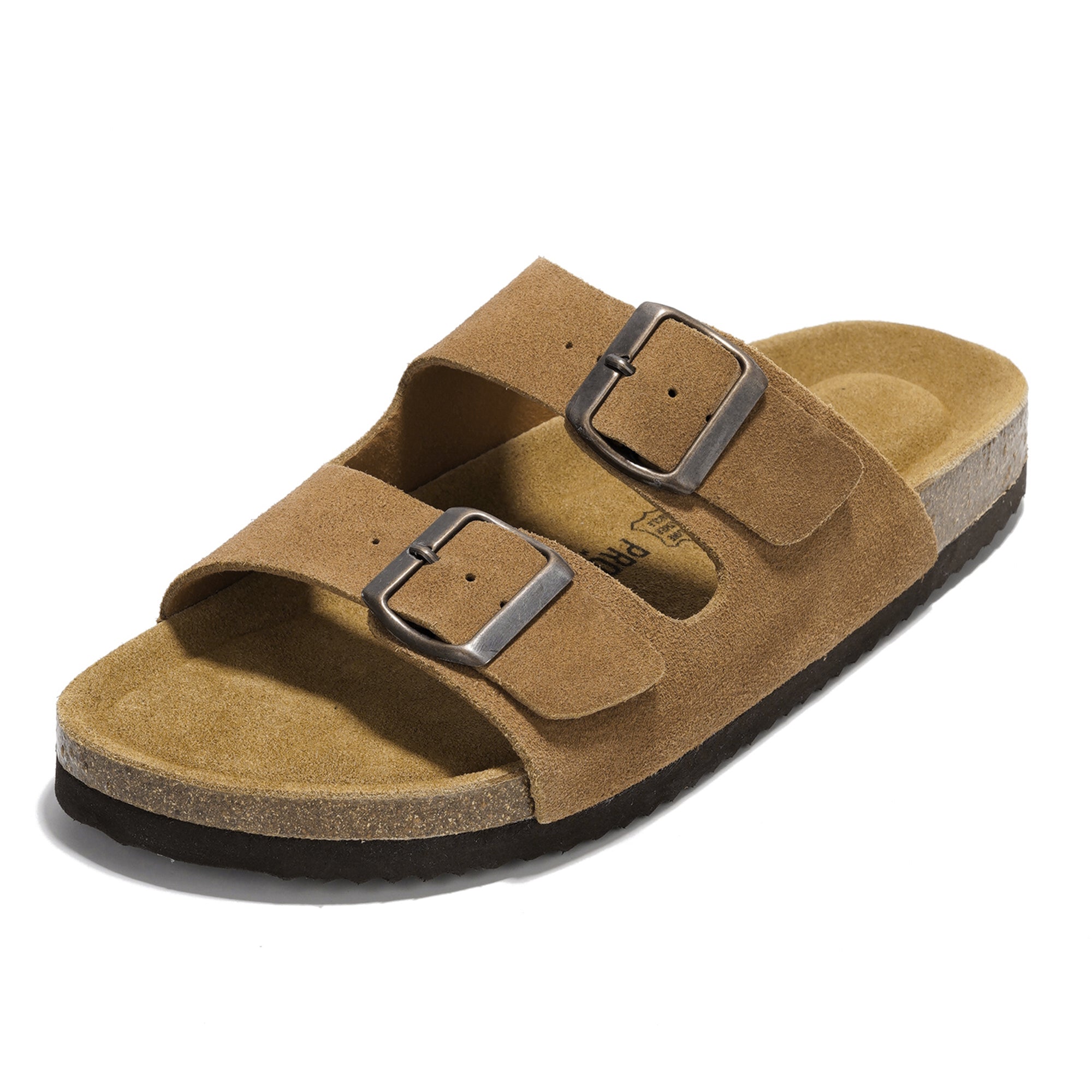 Project Cloud Men's | 100% Genuine Leather Sandals | Memory Foam | Lightweight | Non-Slip - Heritage - Project Cloud - Sandals -Shop Project Cloud premium footwear Now!