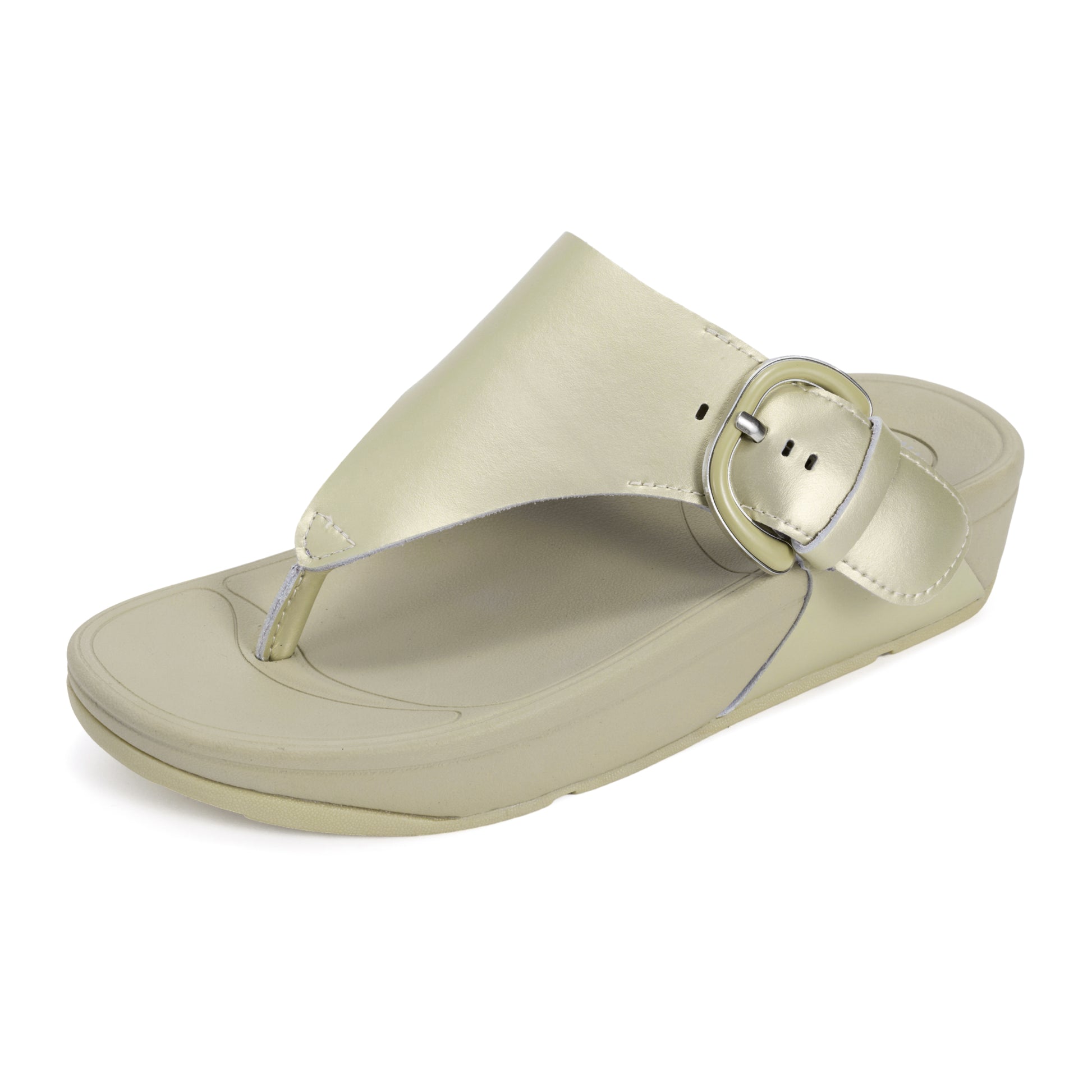 Project Cloud Women's | Leather Thong Sandals | Adjustable Buckle | Plush and Soft Insole | Lightweight | Non-Slip - Arlee Buckle - Project Cloud - Sandals -Shop Project Cloud premium footwear Now!