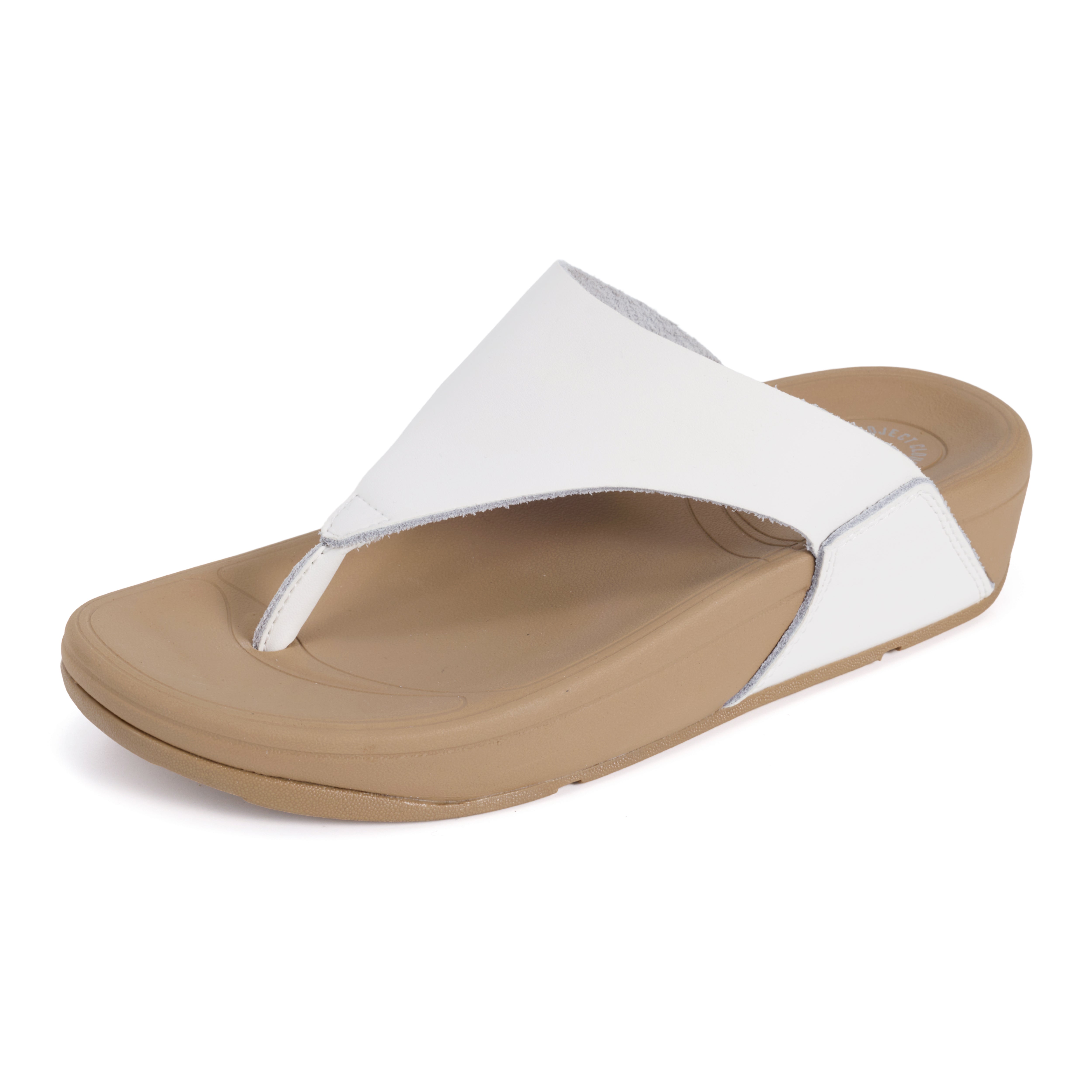 Women's Genuine Leather Thong Sandals | Plush and Soft Insole