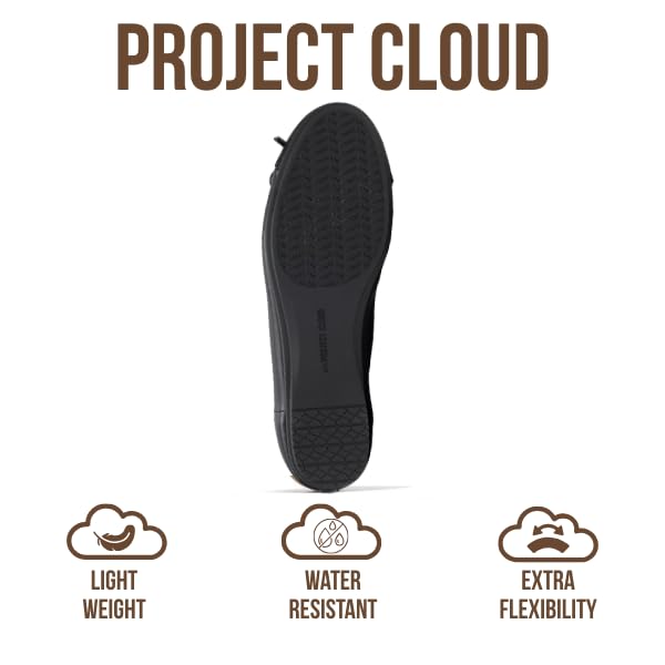 Project Cloud Women's | 100% Genuine Leather Womens Ballet Flats | Memory Foam | Lightweight | Non-Slip - Ashley - Project Cloud - Sandals -Shop Project Cloud premium footwear Now!