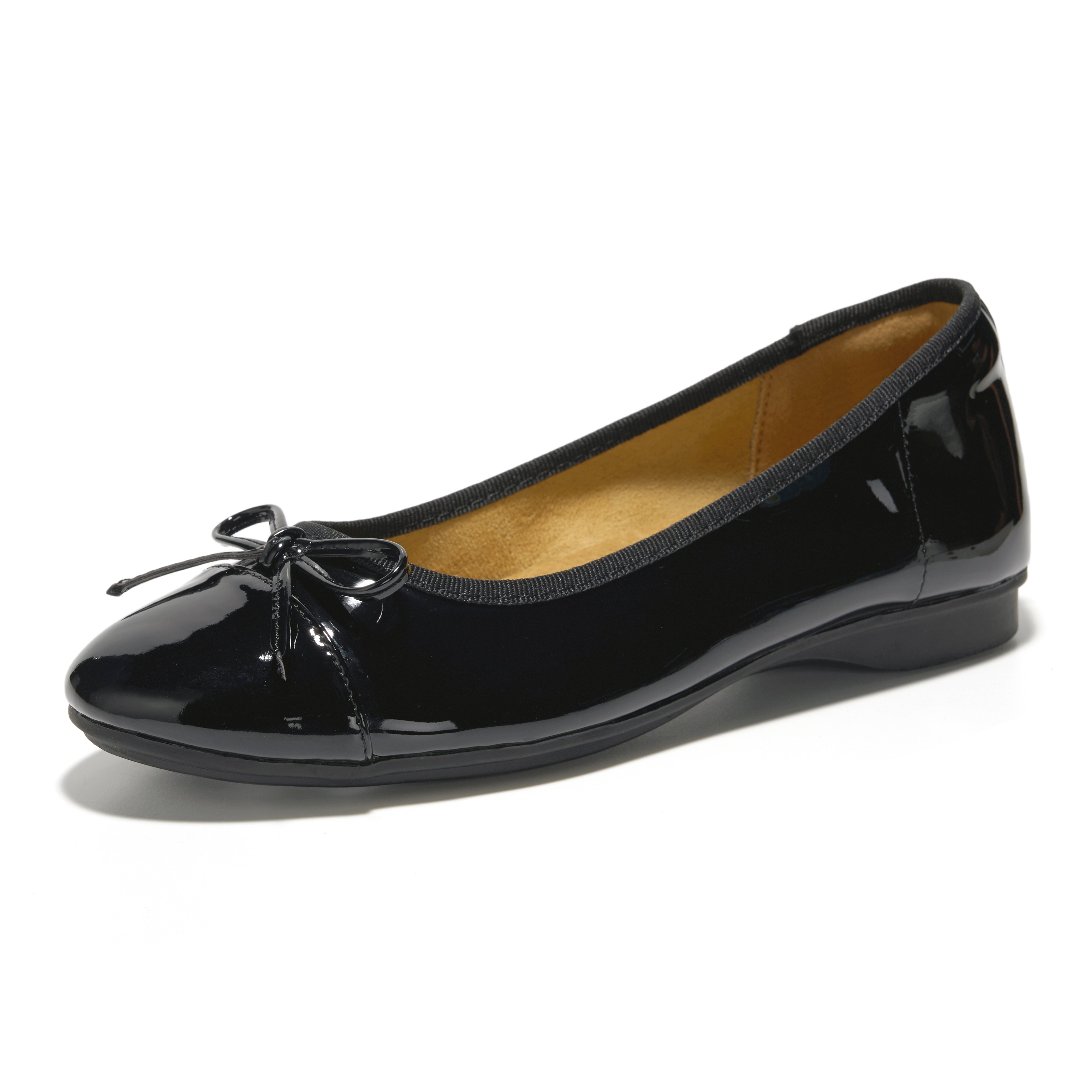 Project Cloud Women's | Genuine Leather Insole Womens Ballet Flats | Memory Foam | Lightweight | Non-Slip - Ashley