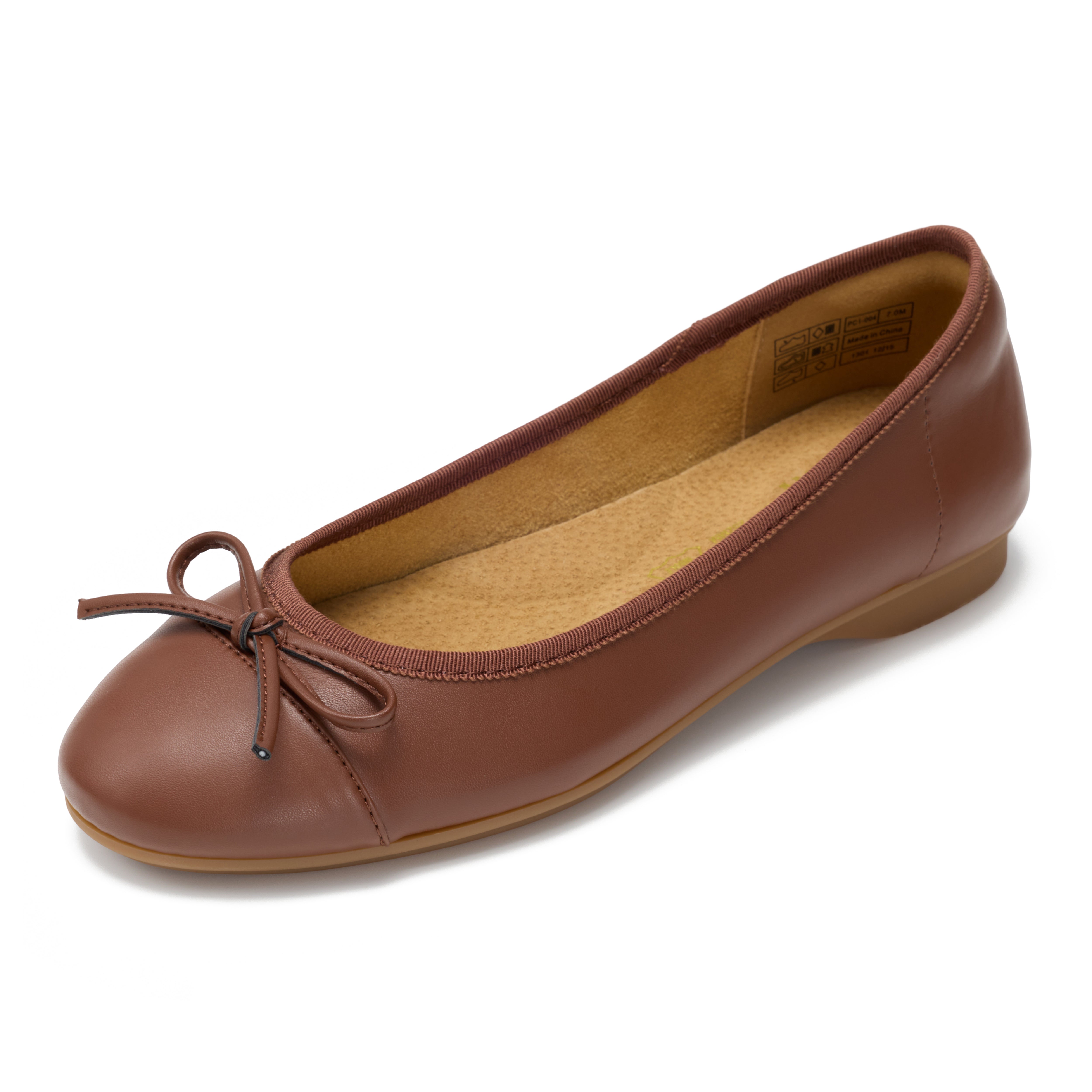 Project Cloud Women's | 100% Genuine Leather Womens Ballet Flats | Memory Foam | Lightweight | Non-Slip - Ashley - Project Cloud - Sandals -Shop Project Cloud premium footwear Now!