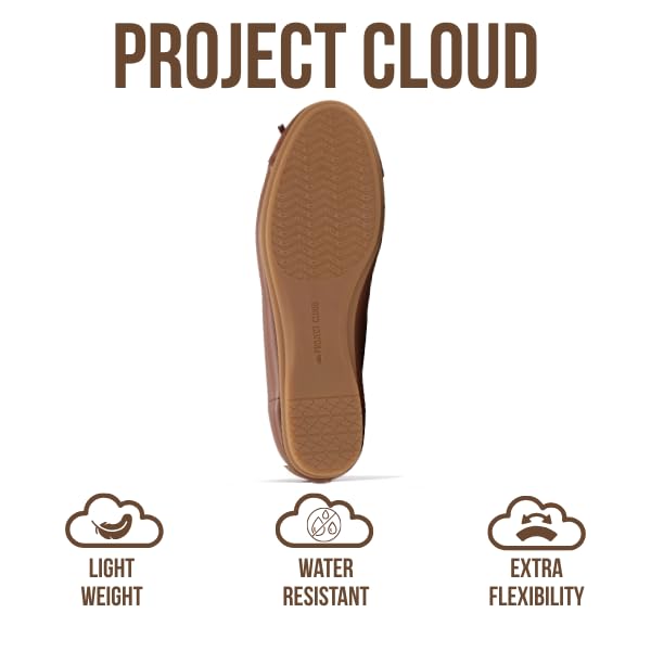 Project Cloud Women's | 100% Genuine Leather Womens Ballet Flats | Memory Foam | Lightweight | Non-Slip - Ashley - Project Cloud - Sandals -Shop Project Cloud premium footwear Now!