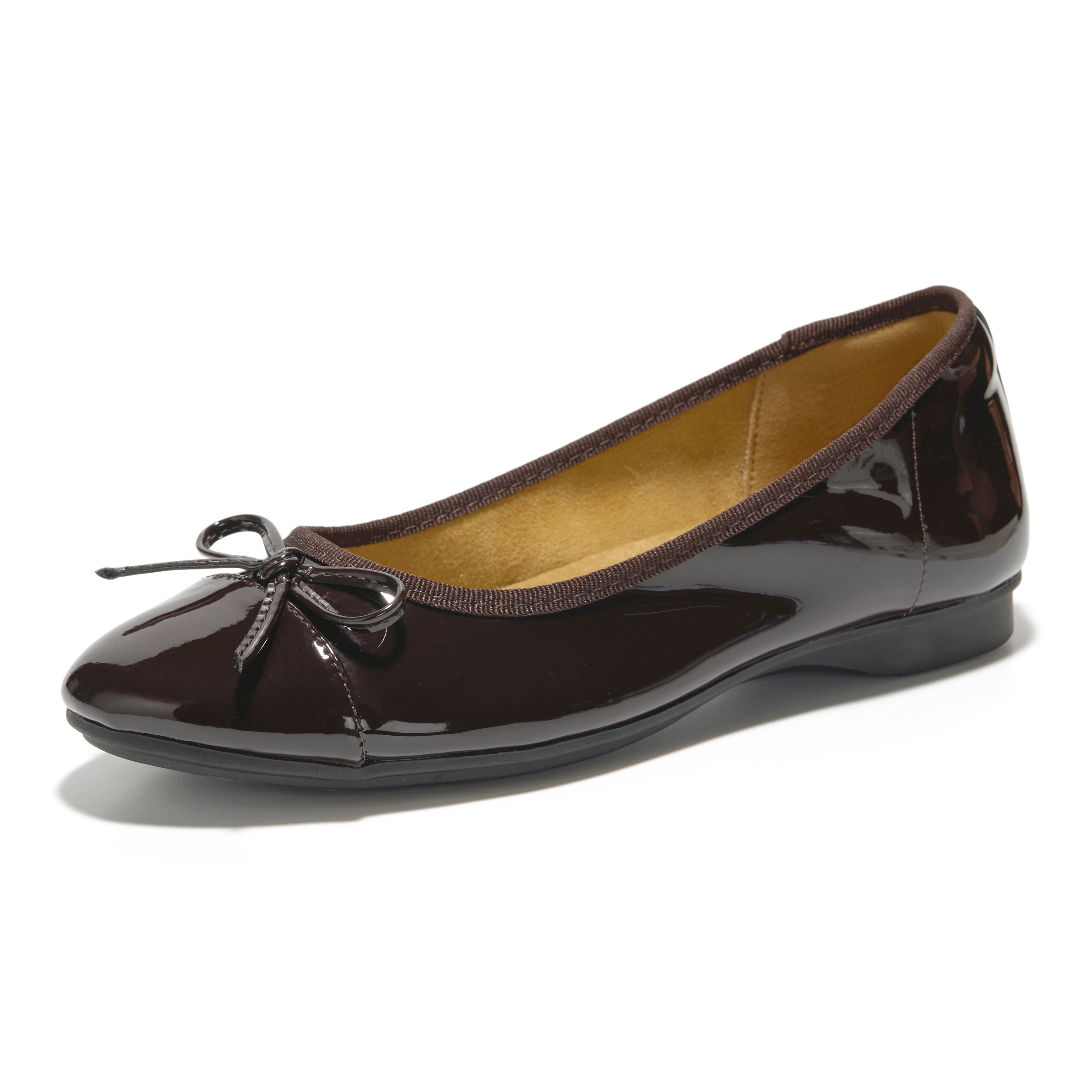 Project Cloud Women's | Genuine Leather Insole Womens Ballet Flats | Memory Foam | Lightweight | Non-Slip - Ashley