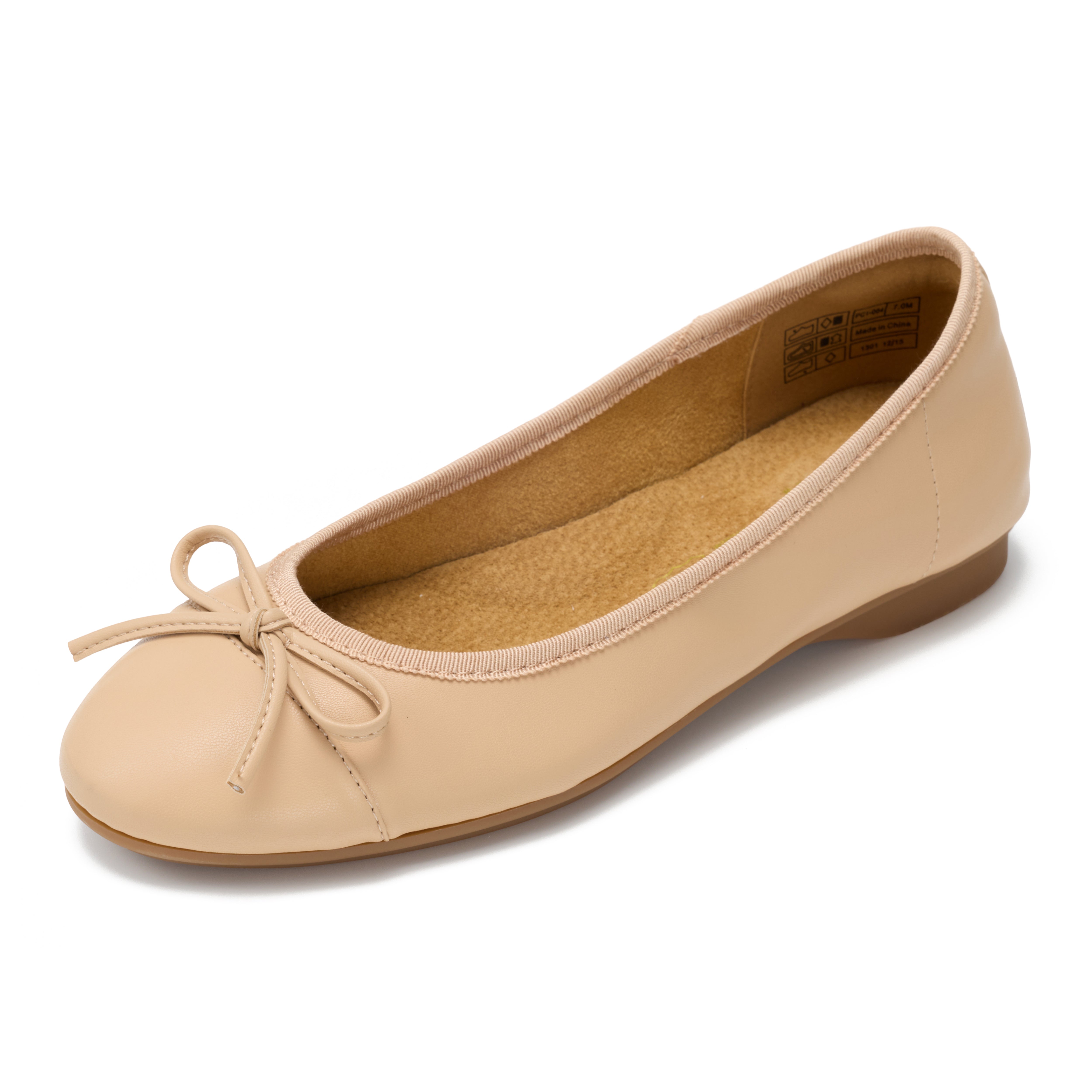Project Cloud Women's | 100% Genuine Leather Womens Ballet Flats | Memory Foam | Lightweight | Non-Slip - Ashley - Project Cloud - Sandals -Shop Project Cloud premium footwear Now!